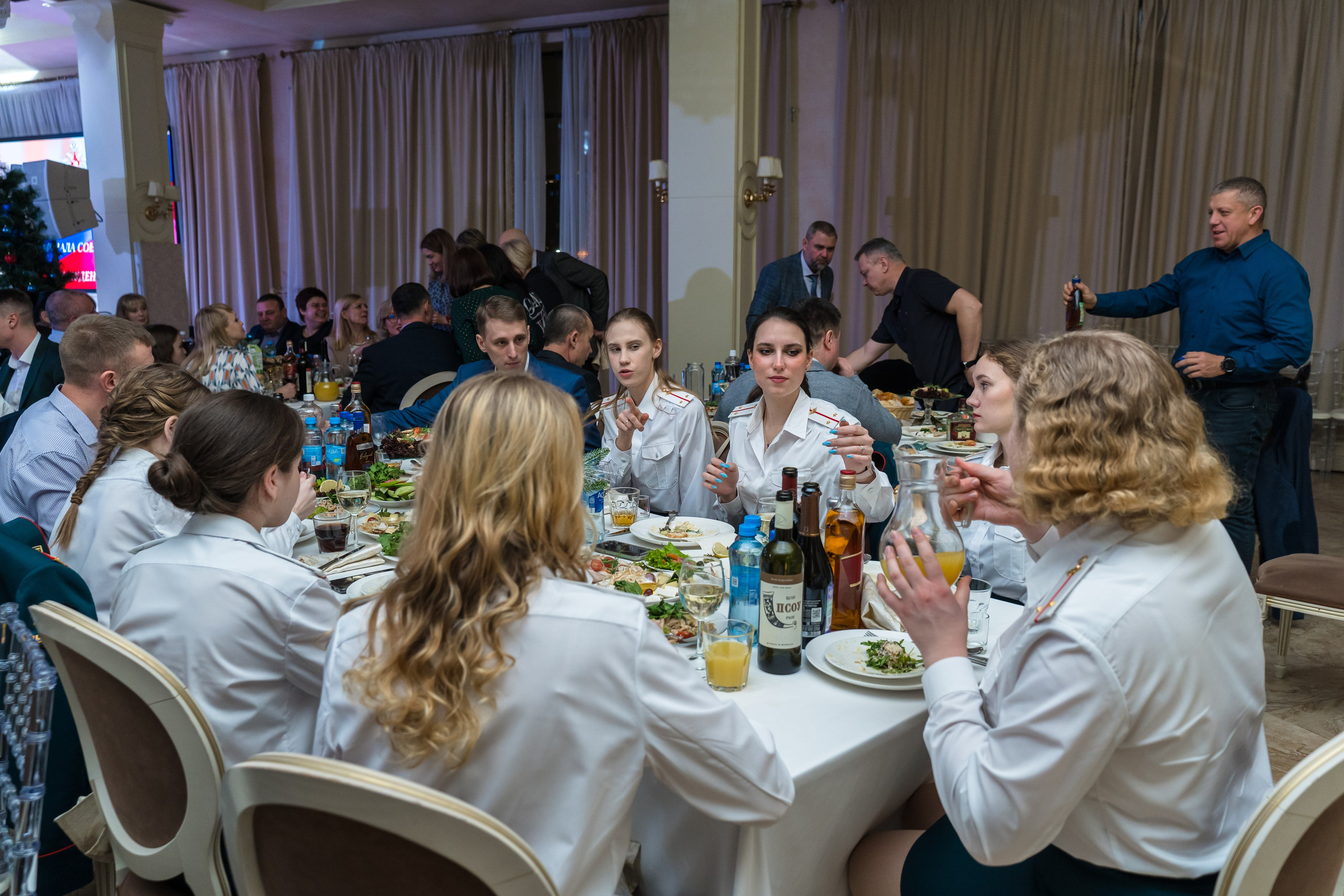 Фотосъемка выпуска военной академии и вручение дипломов