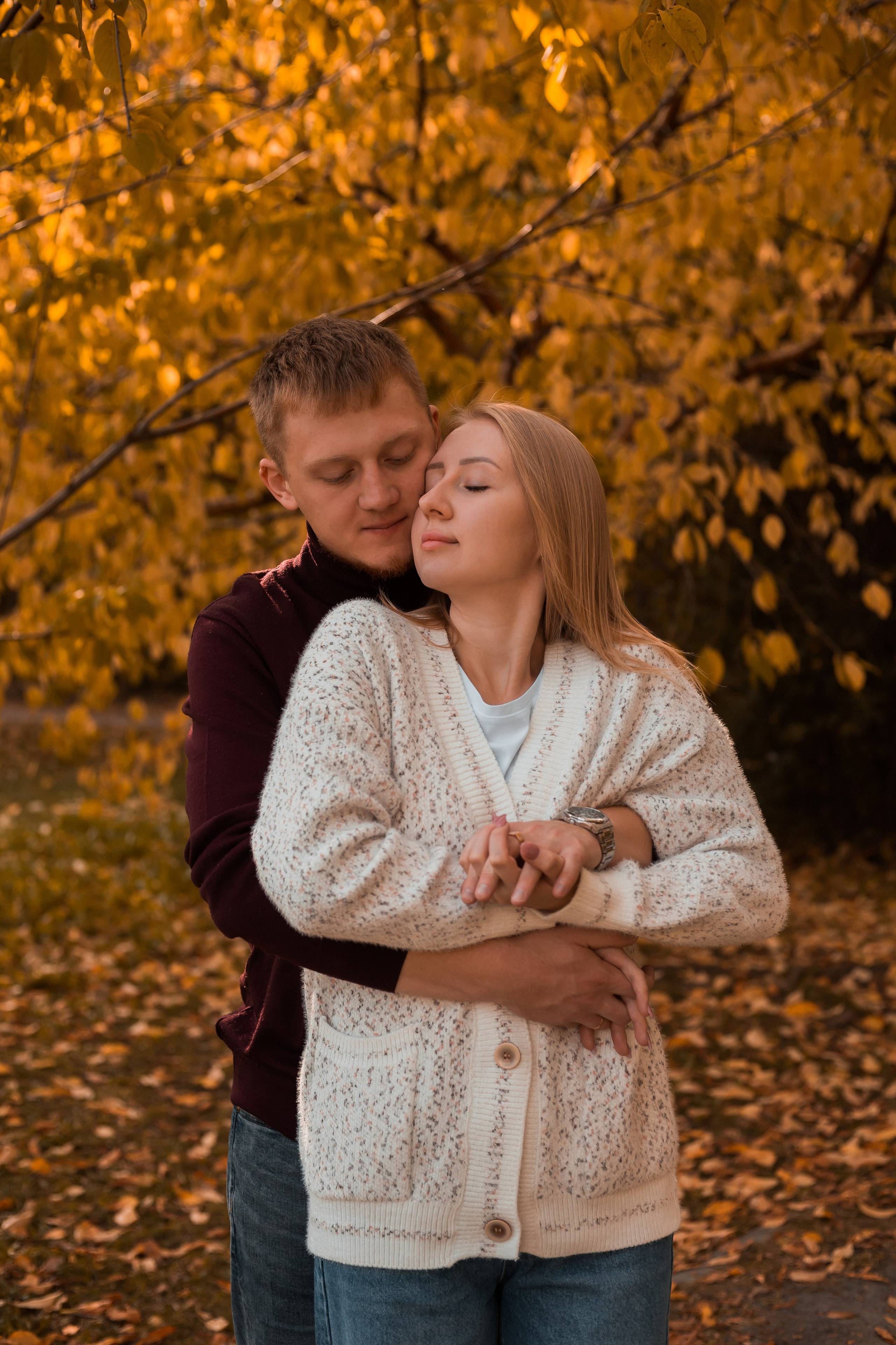 Андрей и Даша. Осень. Фотограф Мария Новоселова. Сургут