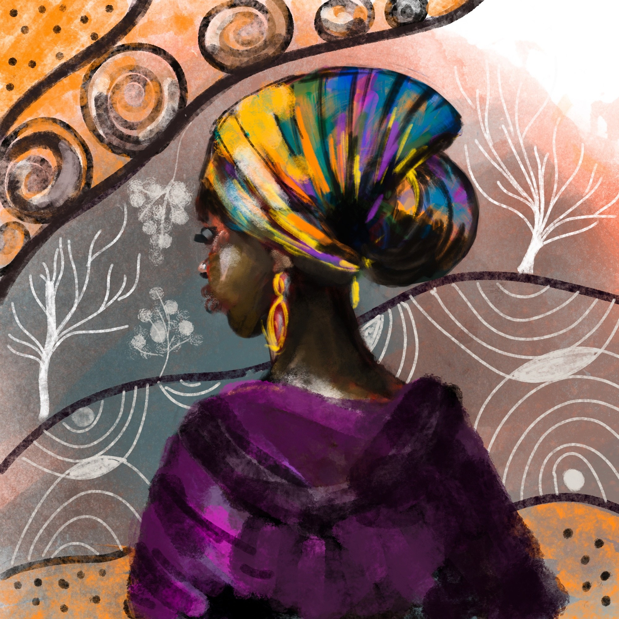 Картины и иллюстрации. May the numbers guide us