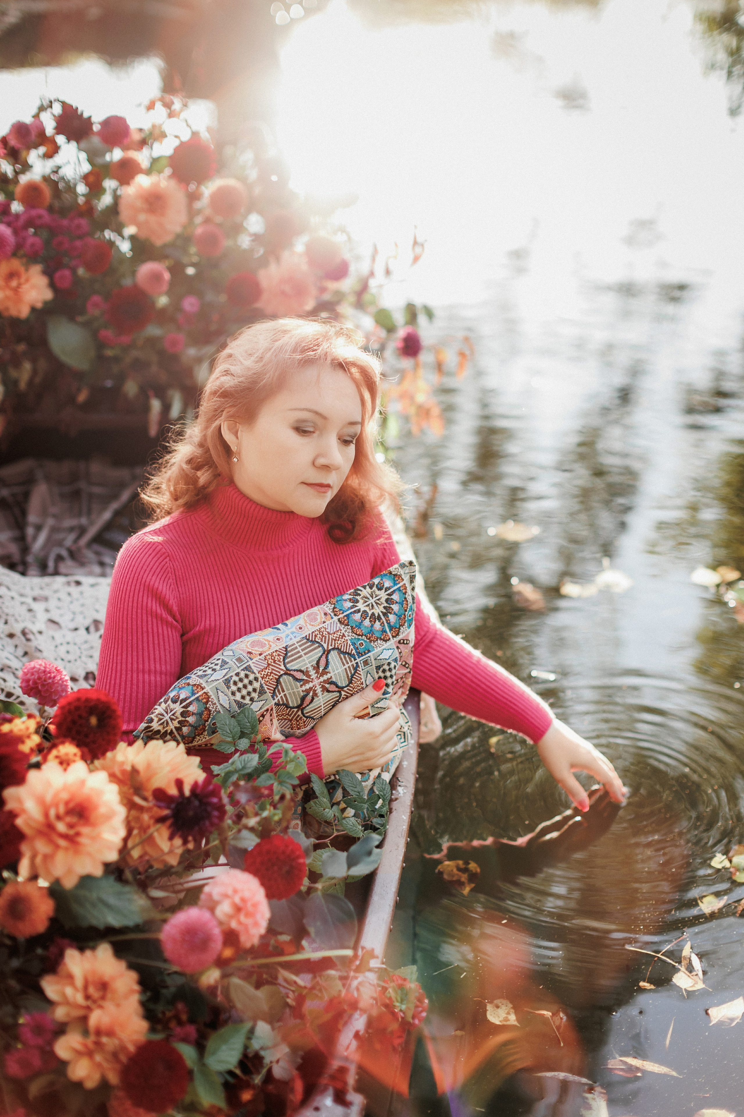 Фотопроект «Лодка в цветах». Свадебный, семейный и детский фотограф в городе Партизанск, Находка