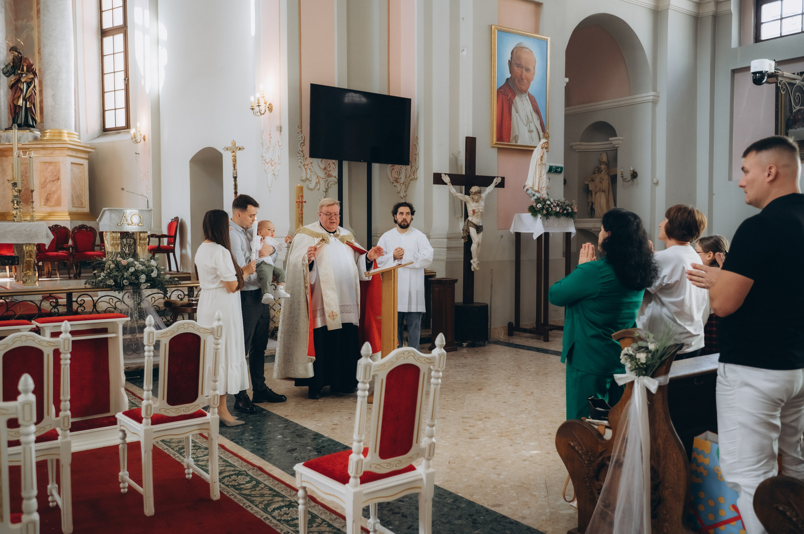 Крещение Александра (Белый Костёл). Семейный фотограф в Минске Дарья Дреко