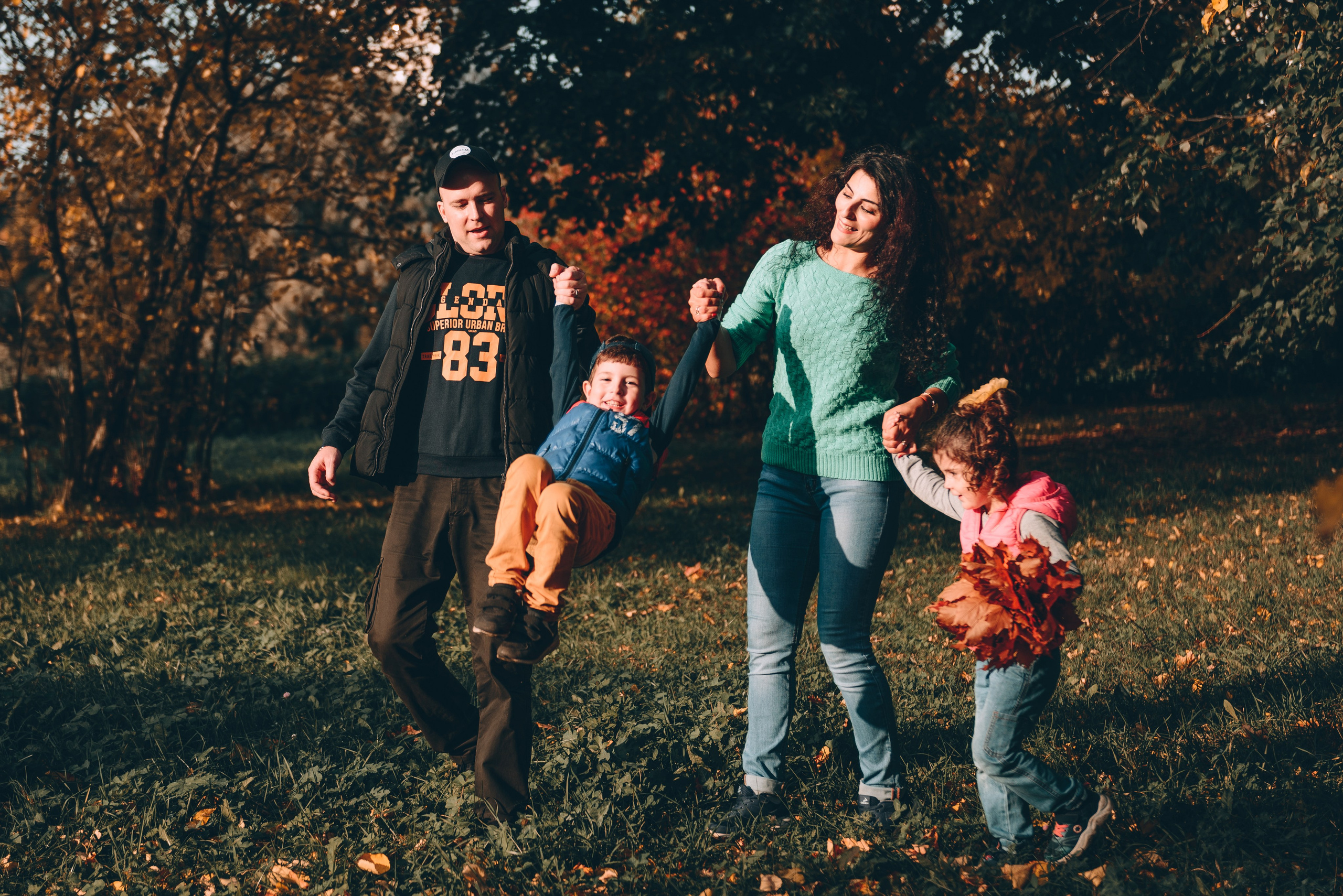 Золотая осень, парки, любовь. Свадебный и семейный фотограф София Невская