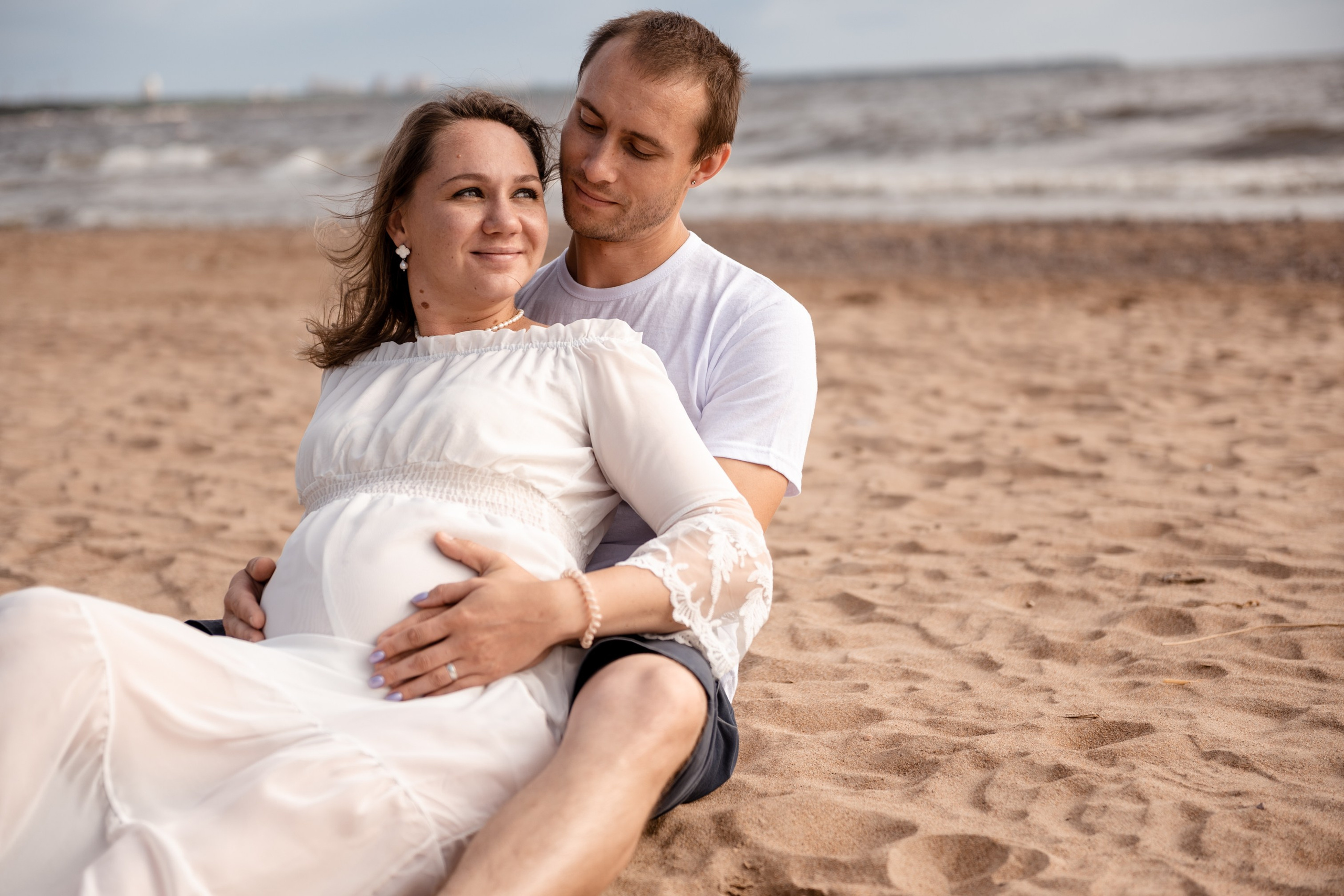 Финский залив. Мы тебя ждем, малыш!. Свадебный и семейный фотограф София Невская