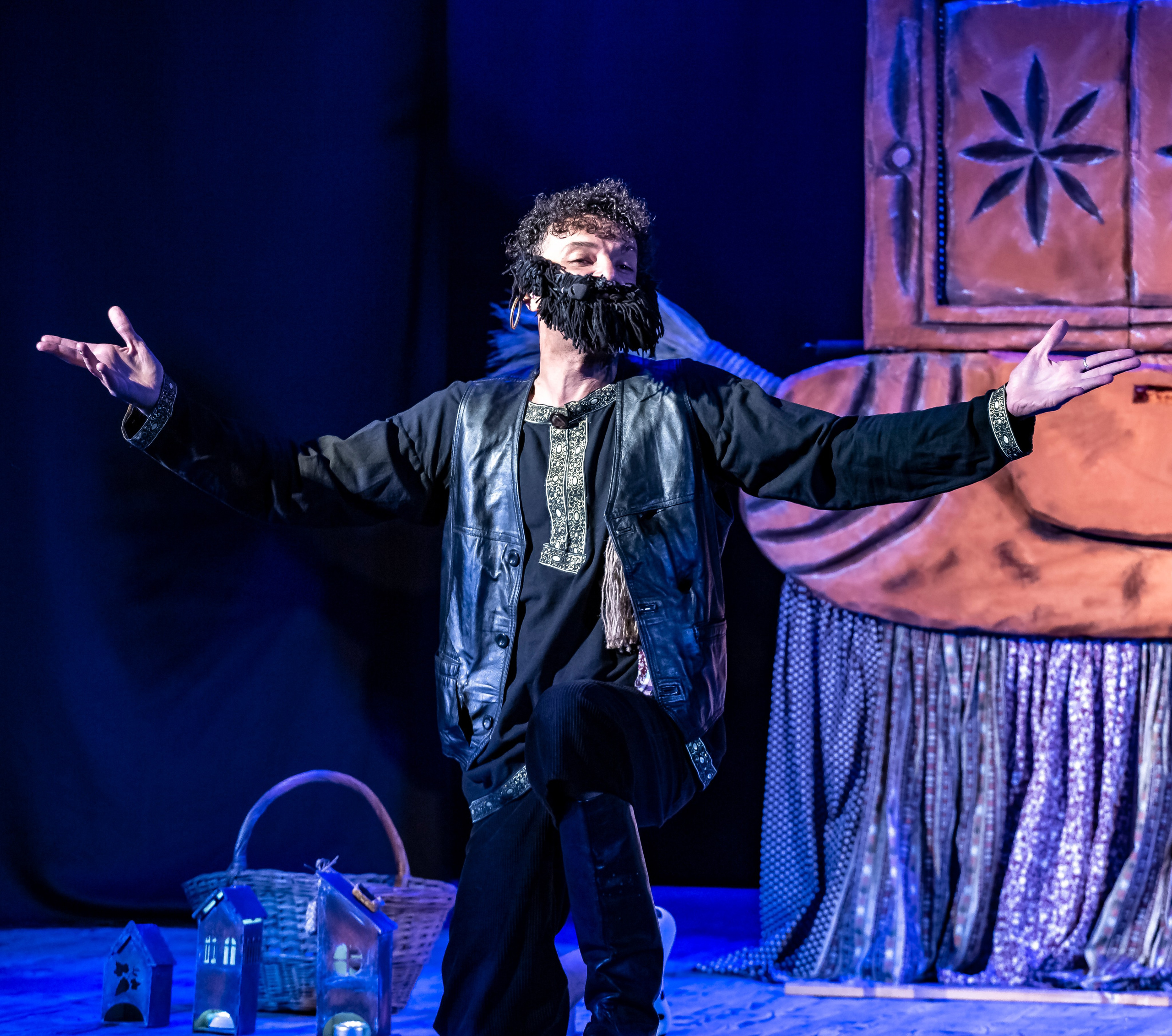 Лапотные сказки спектакль театра Саквояж. Фотограф в Сочи Юрий Шептаев