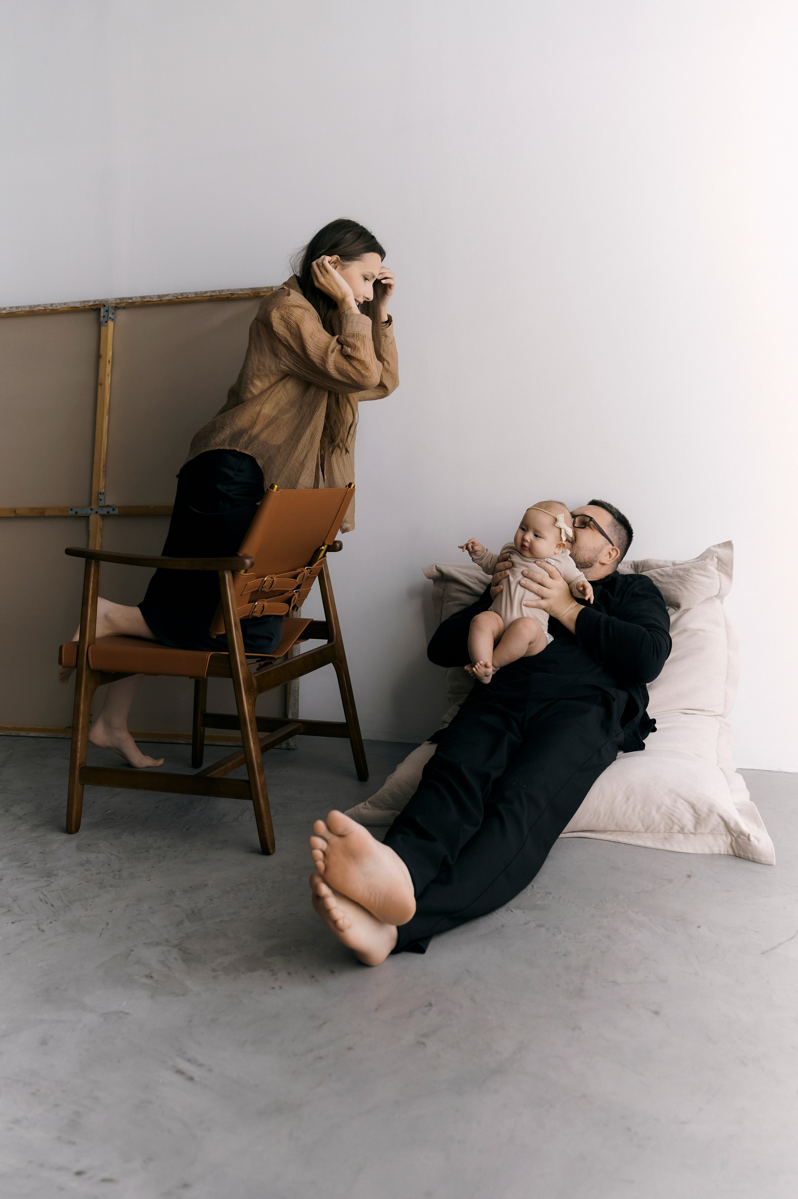 Лиза и ее семья. Фотограф Регина С