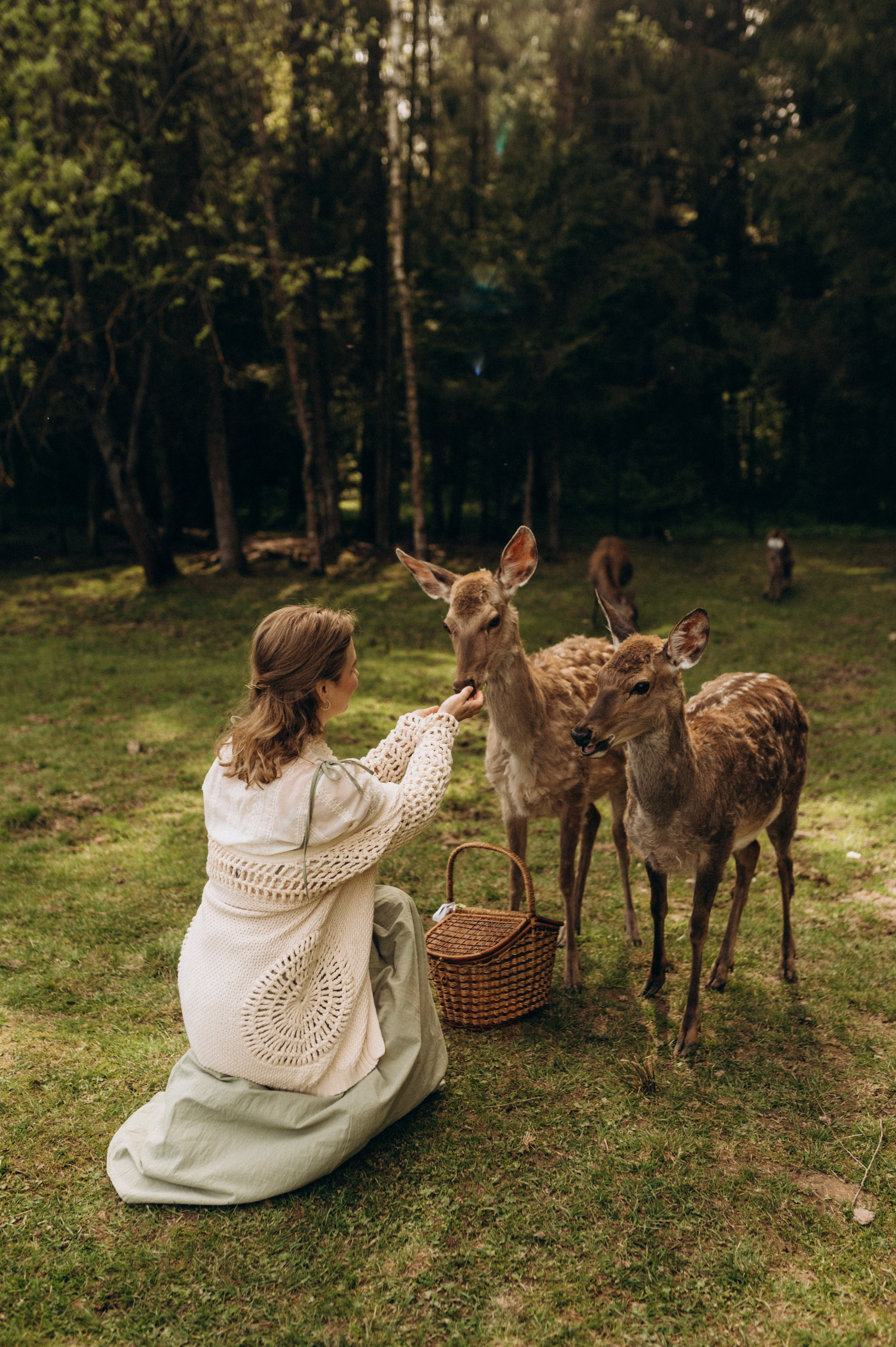 Оленья ферма. Семейный фотограф Нагорнова Виктория