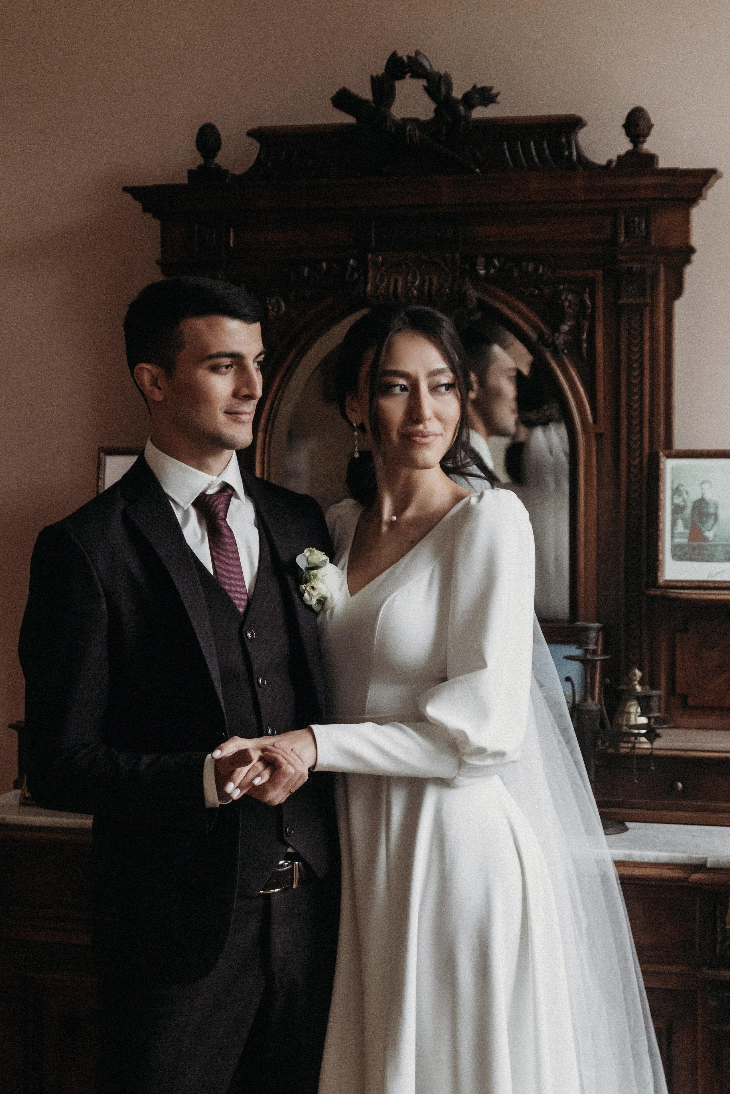 Свадебная фотосессия в Твери в красивой локации в замке в Московской области. Свадебный фотограф в Твери, Москве и Санкт-Петербурге Денисова Екатерина