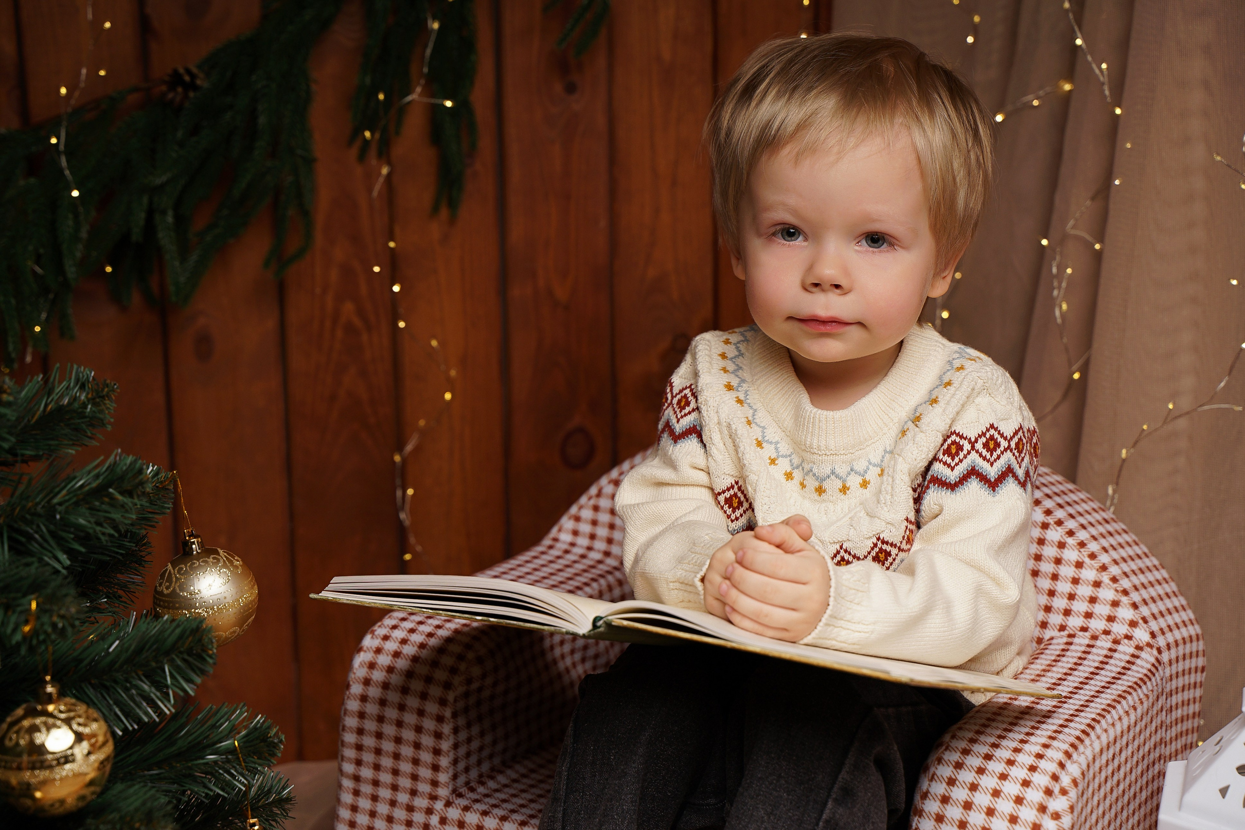 Новогодняя уютная. Студия детской фотографии