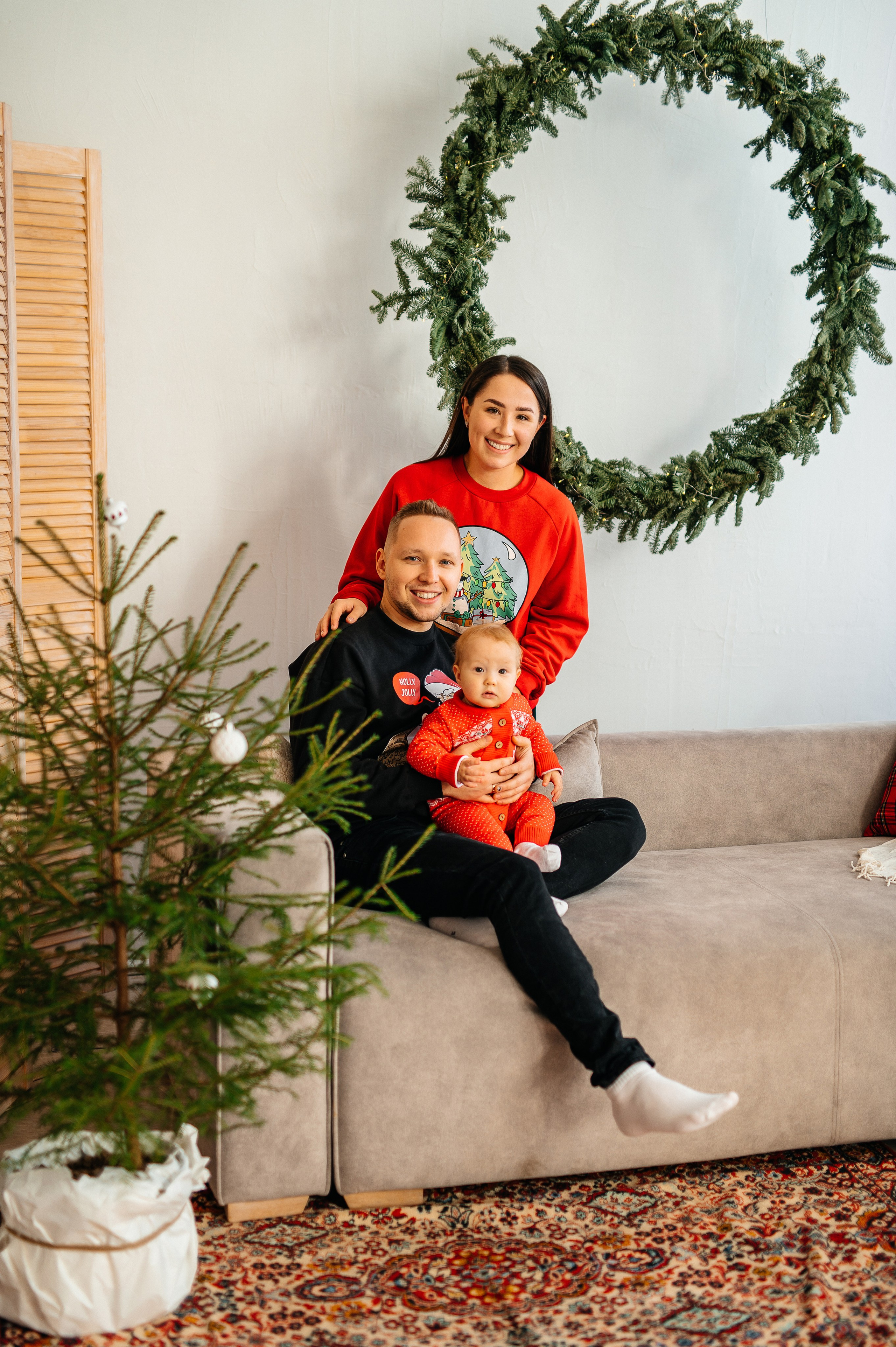 Новогодняя семейная фотосессия. Катя Курлович — семейный фотограф в Бобруйске и Минске