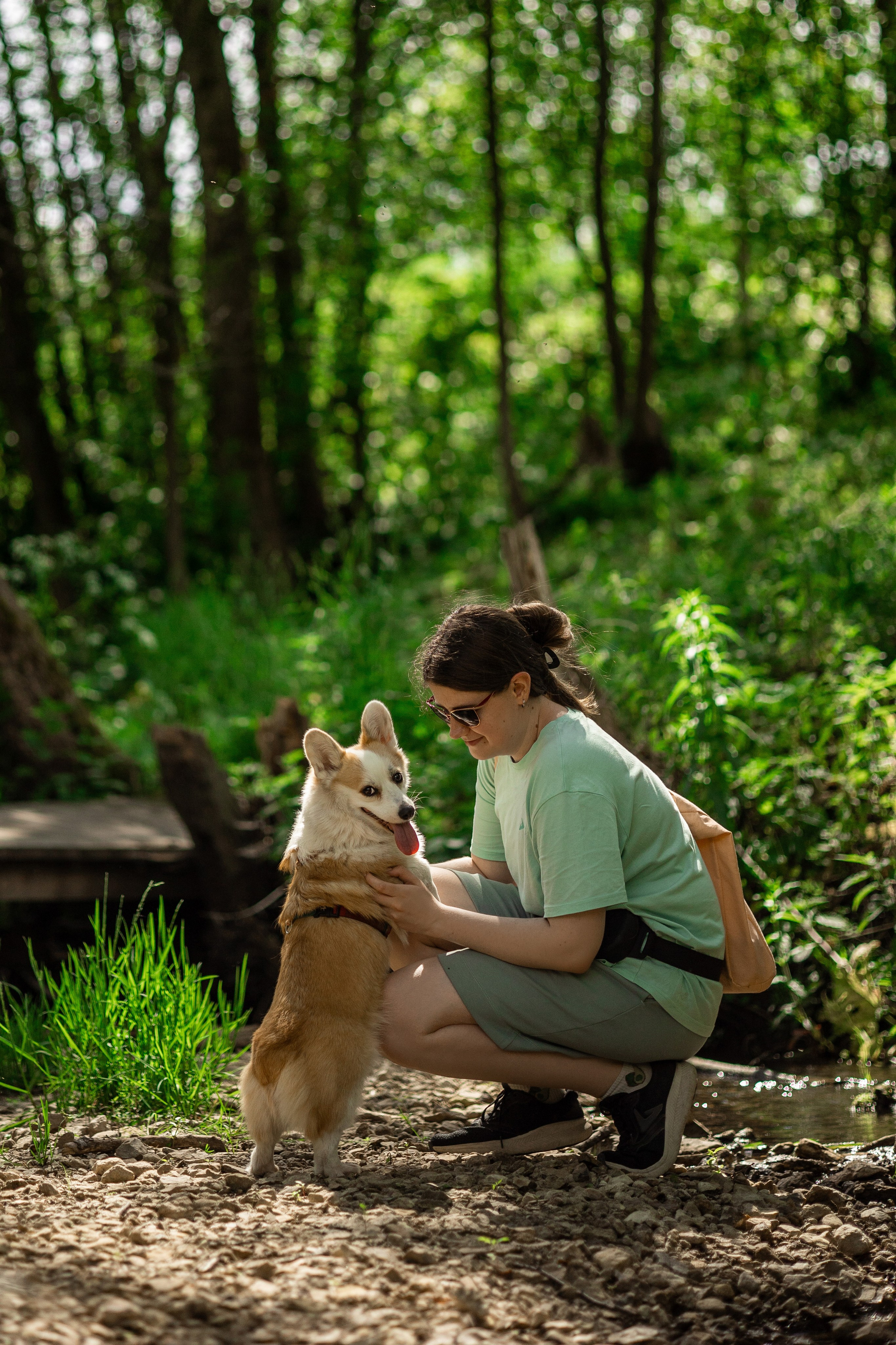 Съемка с собакой. Анастасия Белаш