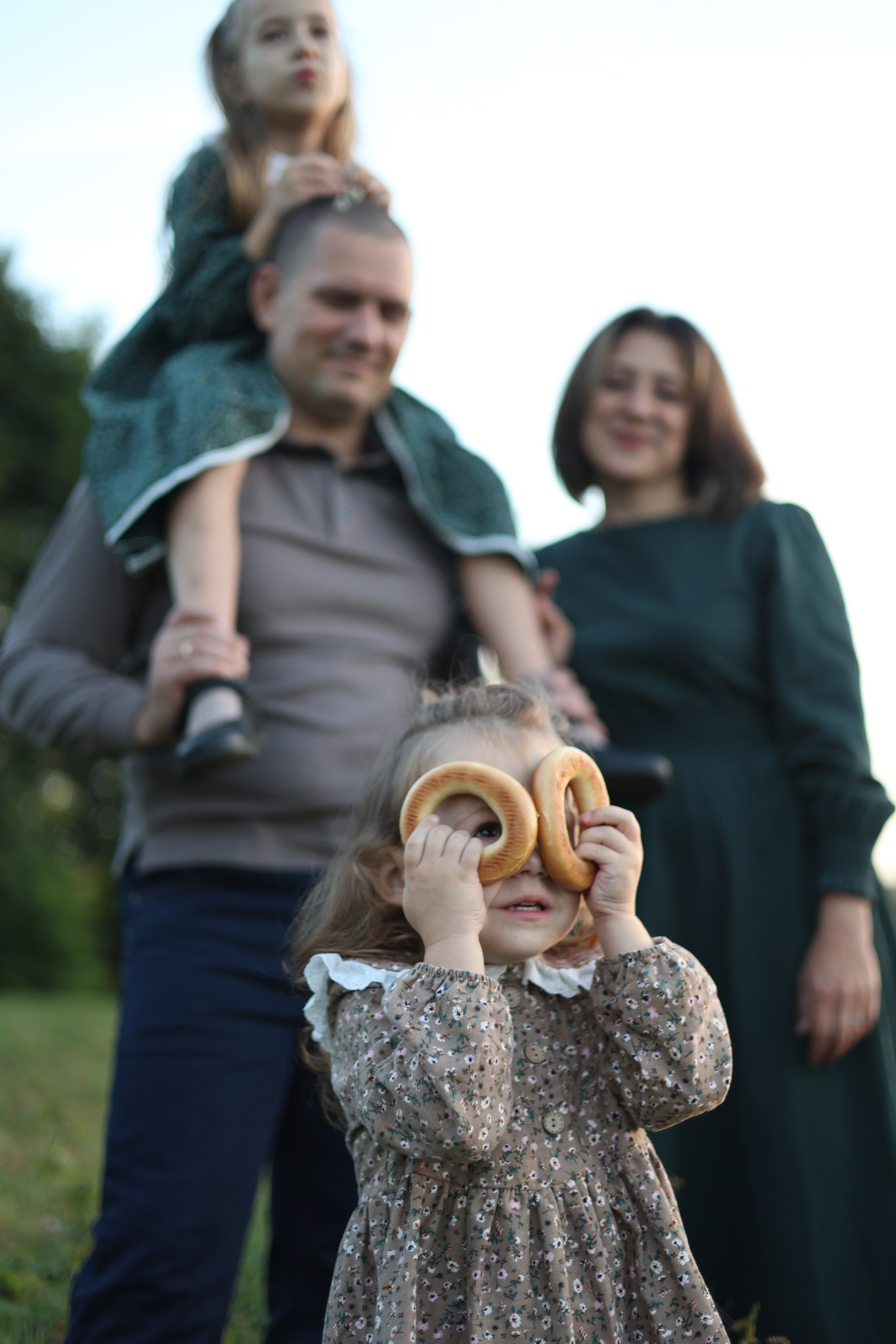 Аня, Саша, Соня и Лена. Семейный и детский фотограф в Москве Анастасия Мурга