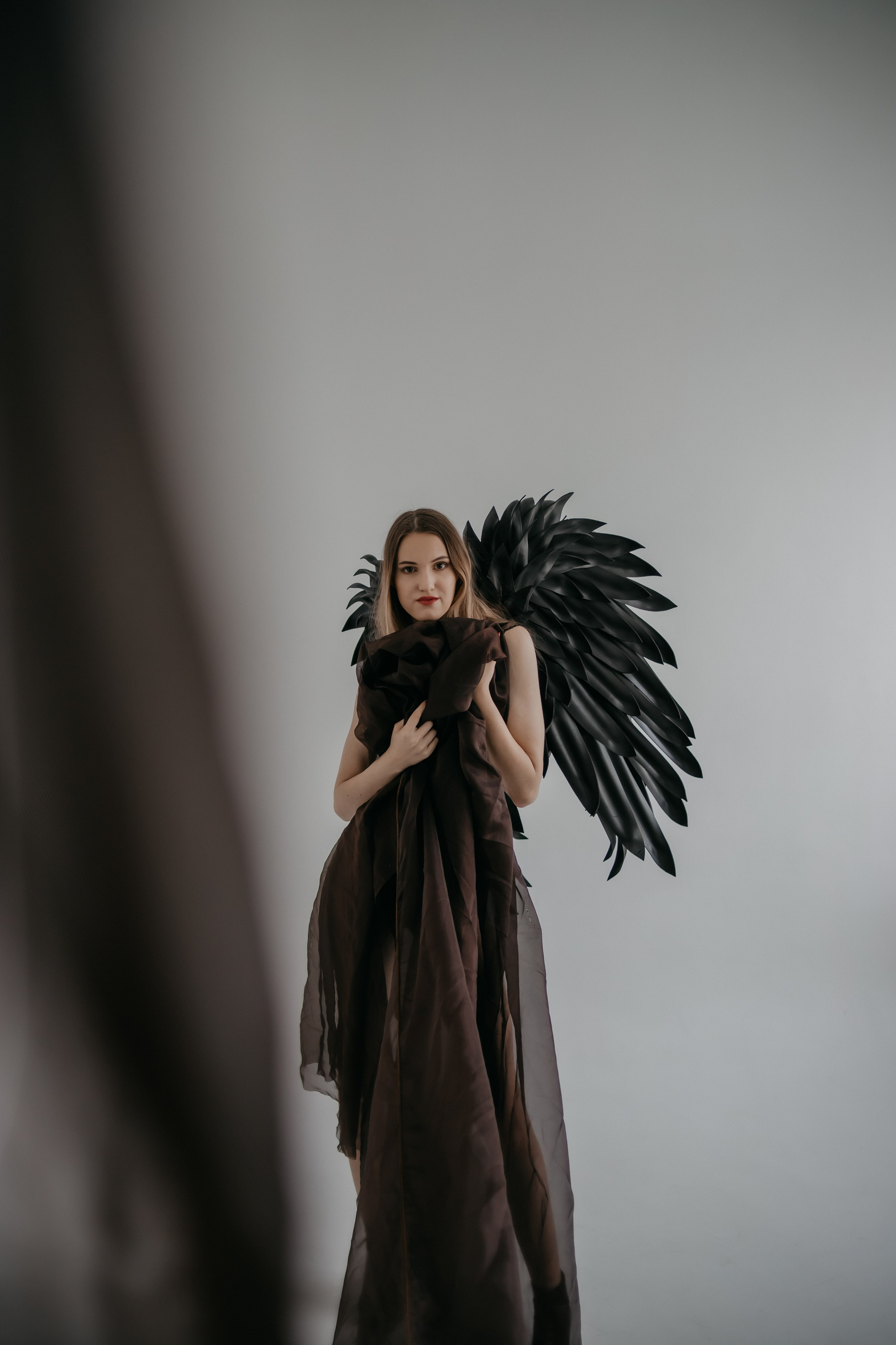 Татьяна. Черный ангел. Фотограф Регина Крикунова г. Красноярск