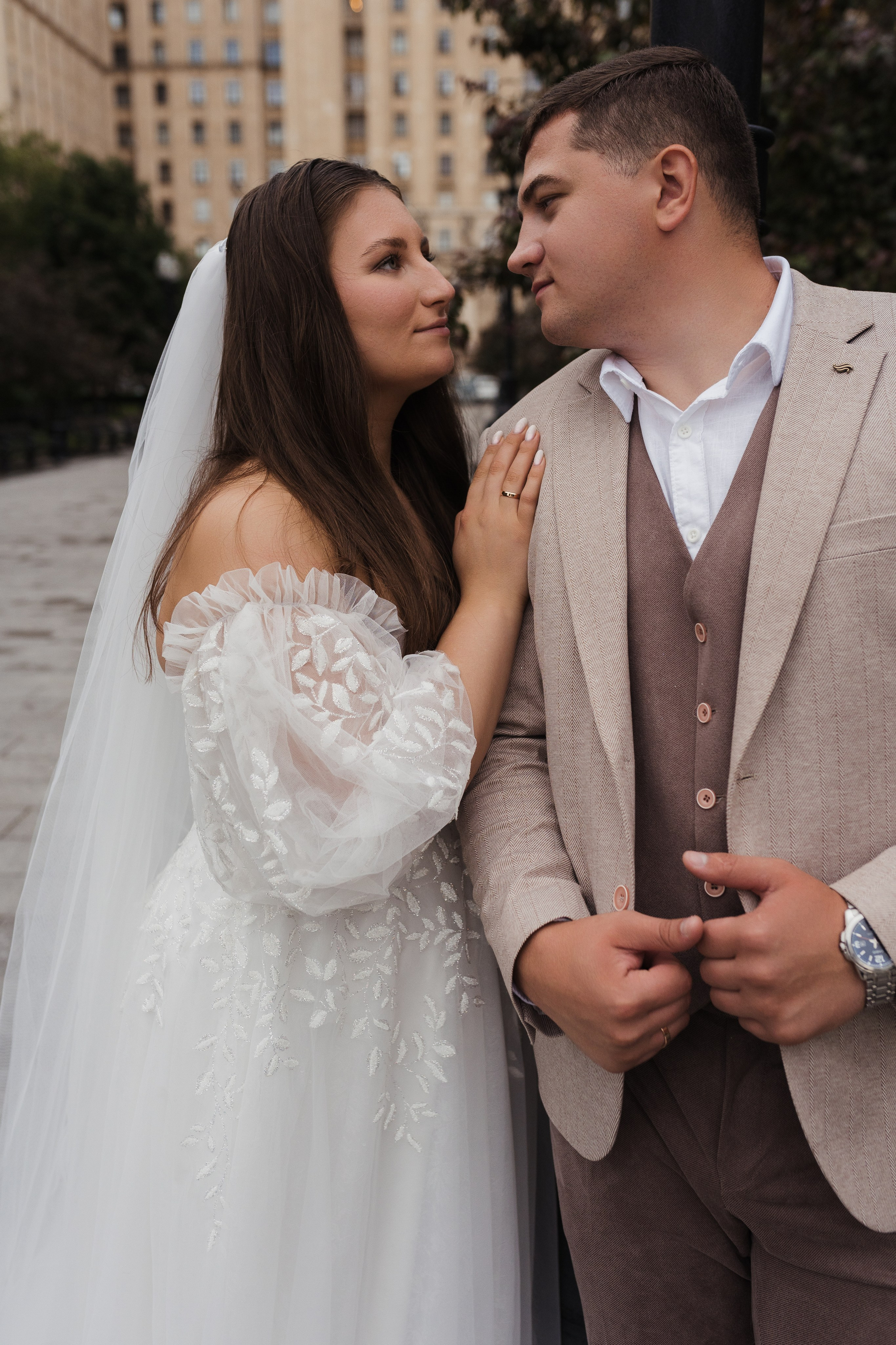 Свадебная фотосессия в Москве в Барвихе ЗАГС. Свадебный фотограф в Москве Анна Полушина