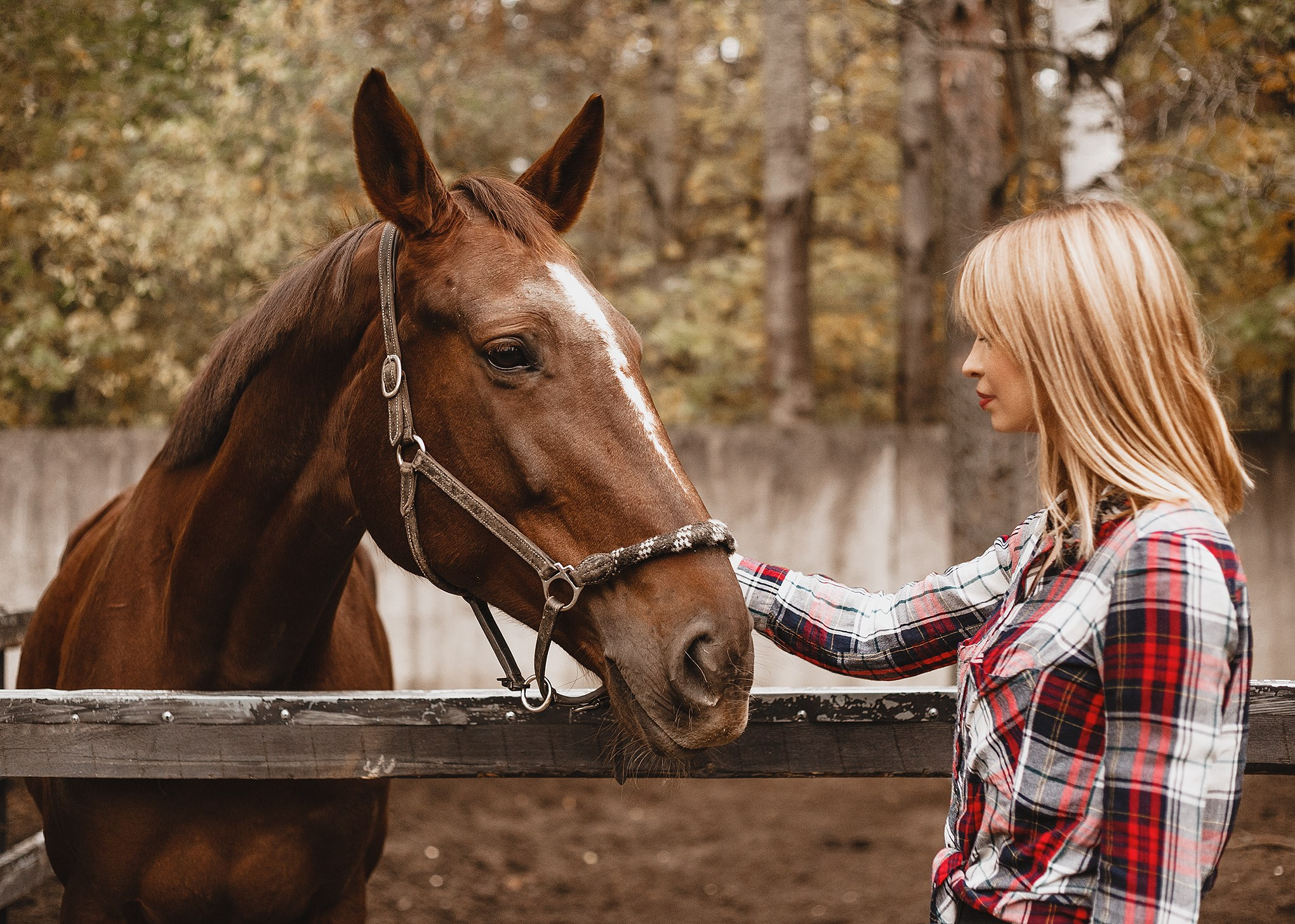 Ирина, Ксения с лошадьми. Семейный и портретный фотограф в Санкт-Петербурге