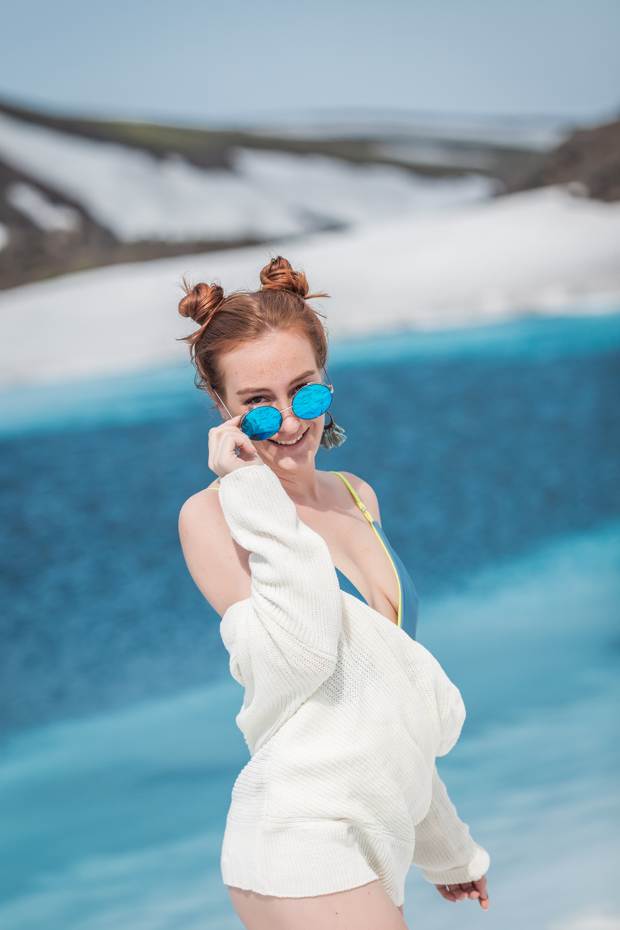 Фотоссесия «голубые озера». Фотограф Камчатка