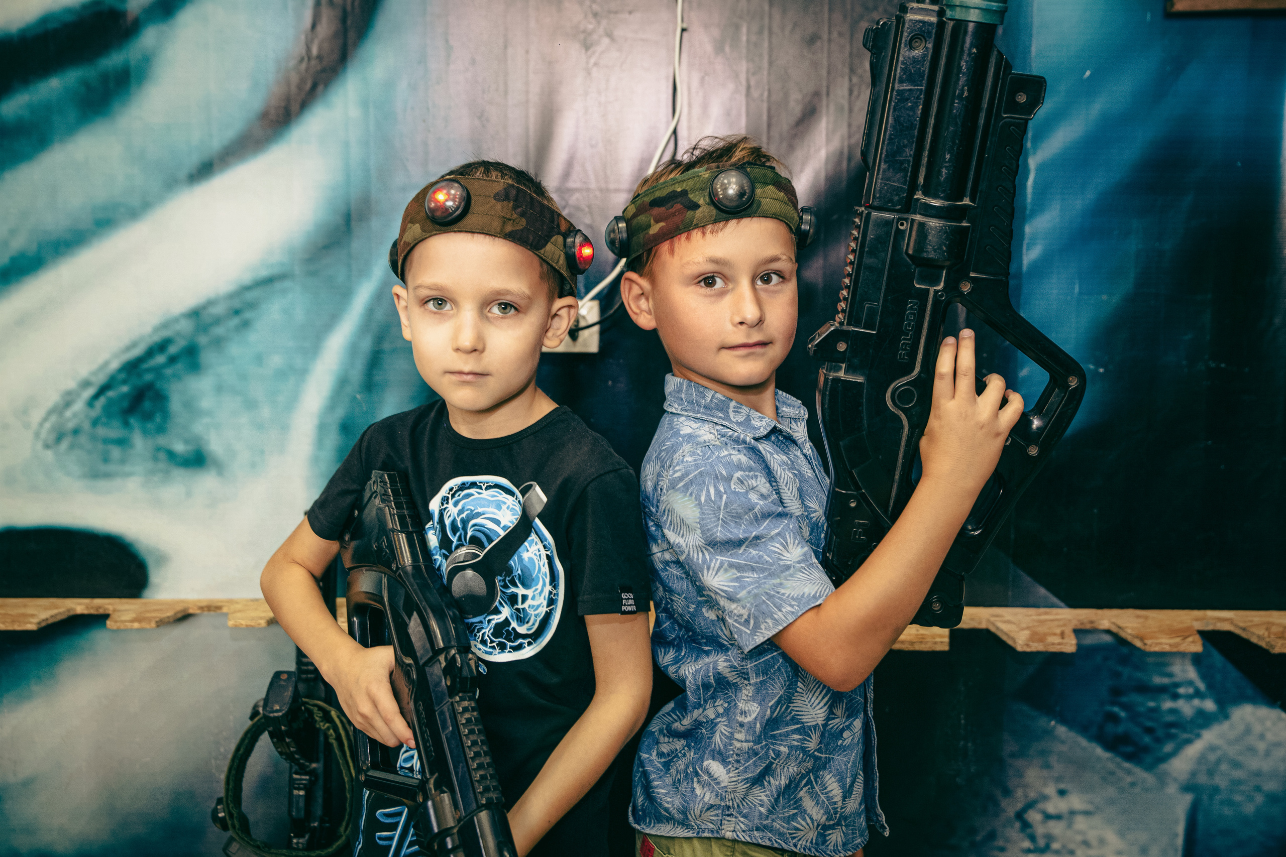 День рождение в лазертаг. Фотограф Камчатка