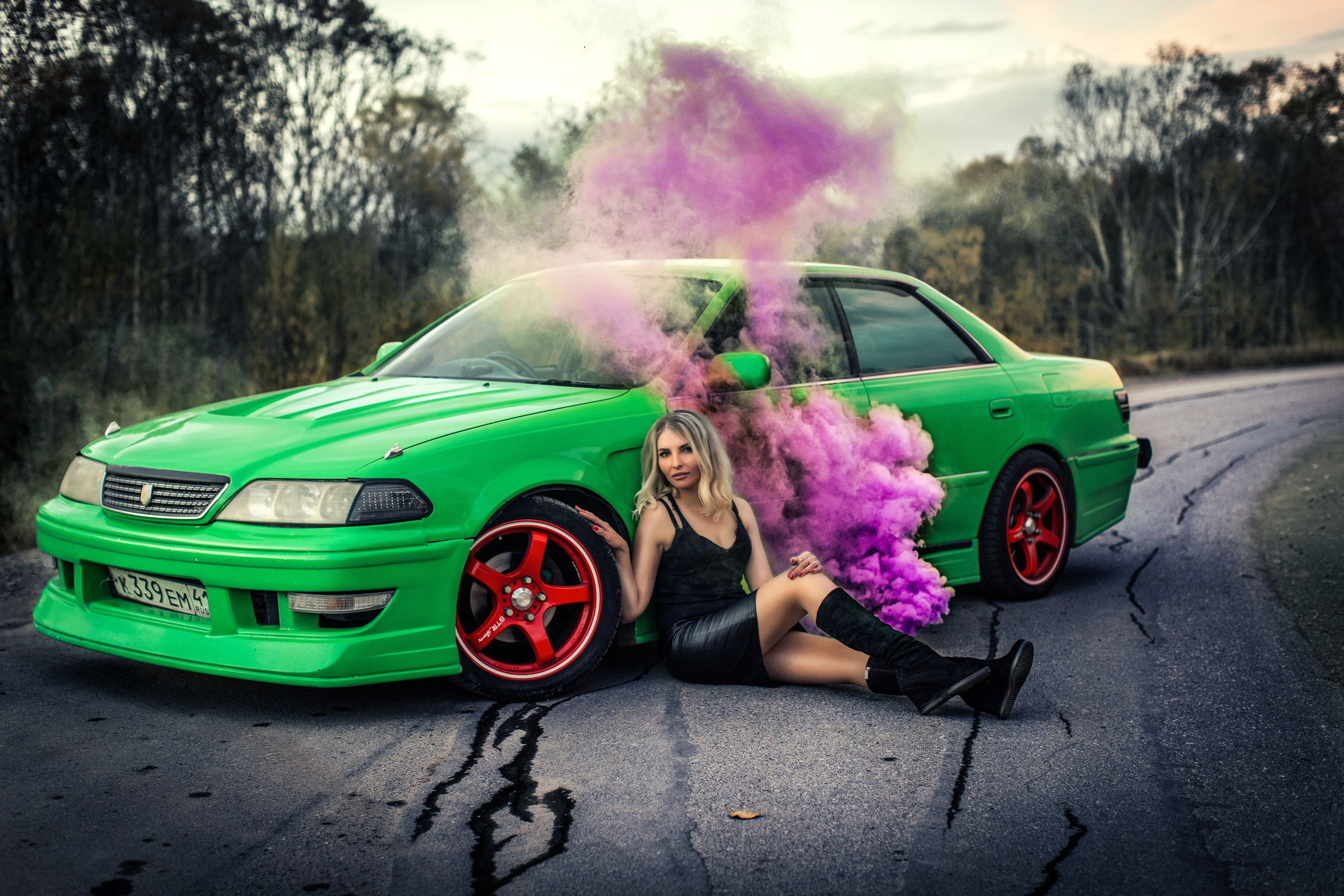 Зеленый марк. Фотограф Камчатка