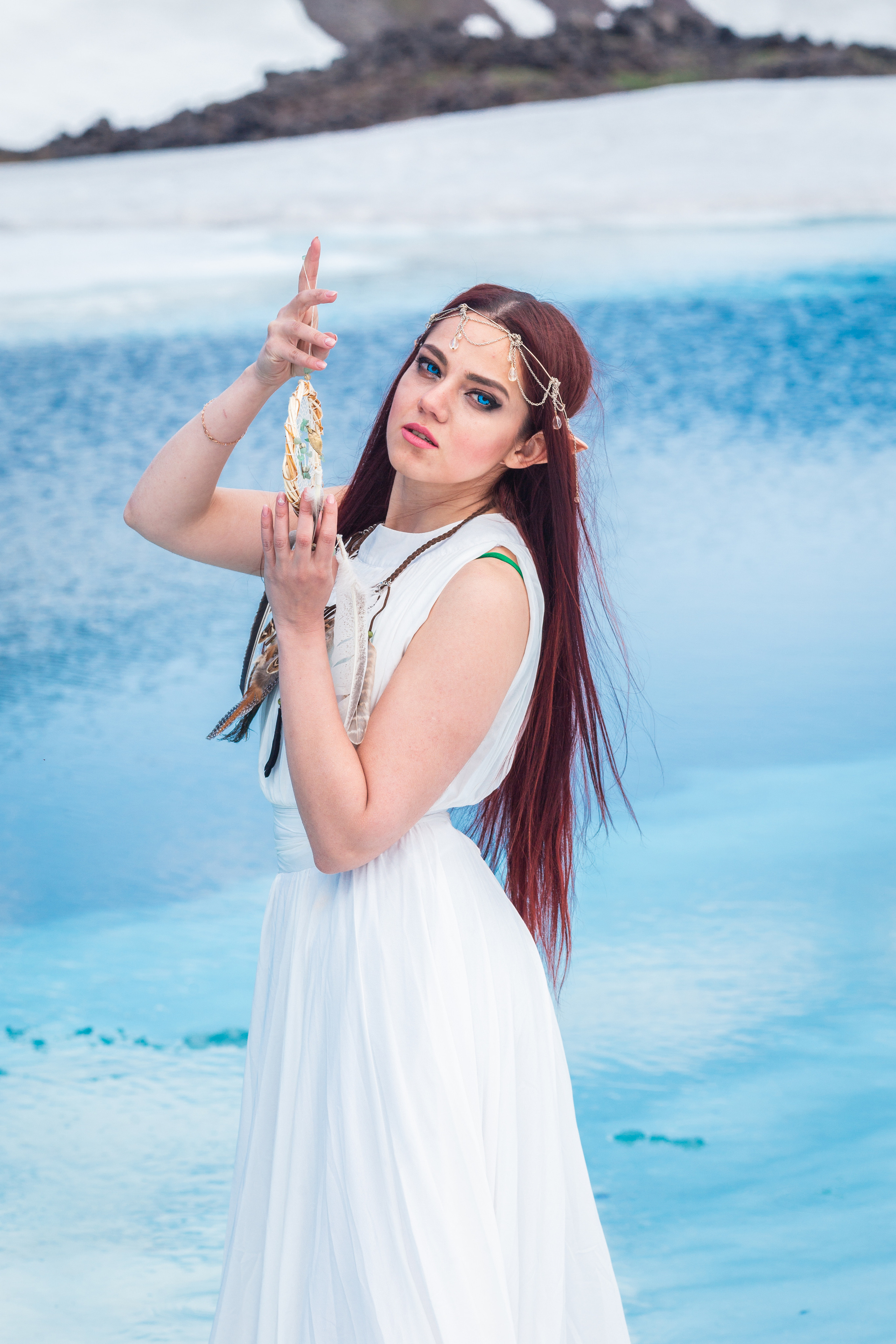 Фотоссесия «голубые озера». Фотограф Камчатка