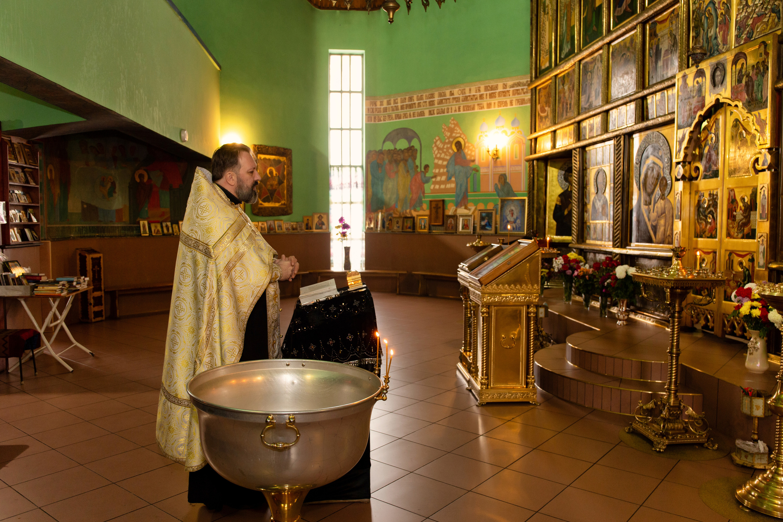 Крещения фотосессия. Фотограф Камчатка