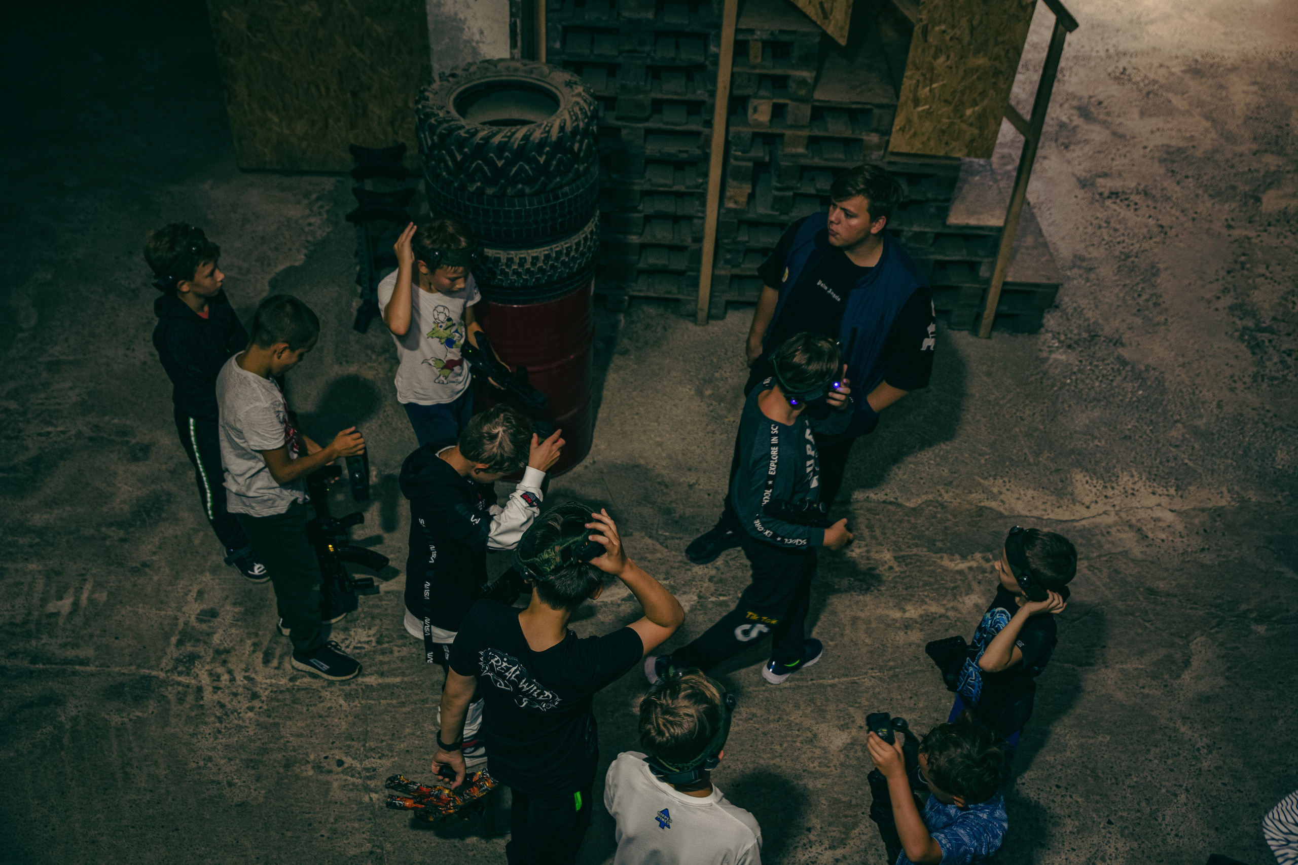 День рождение в лазертаг. Фотограф Камчатка