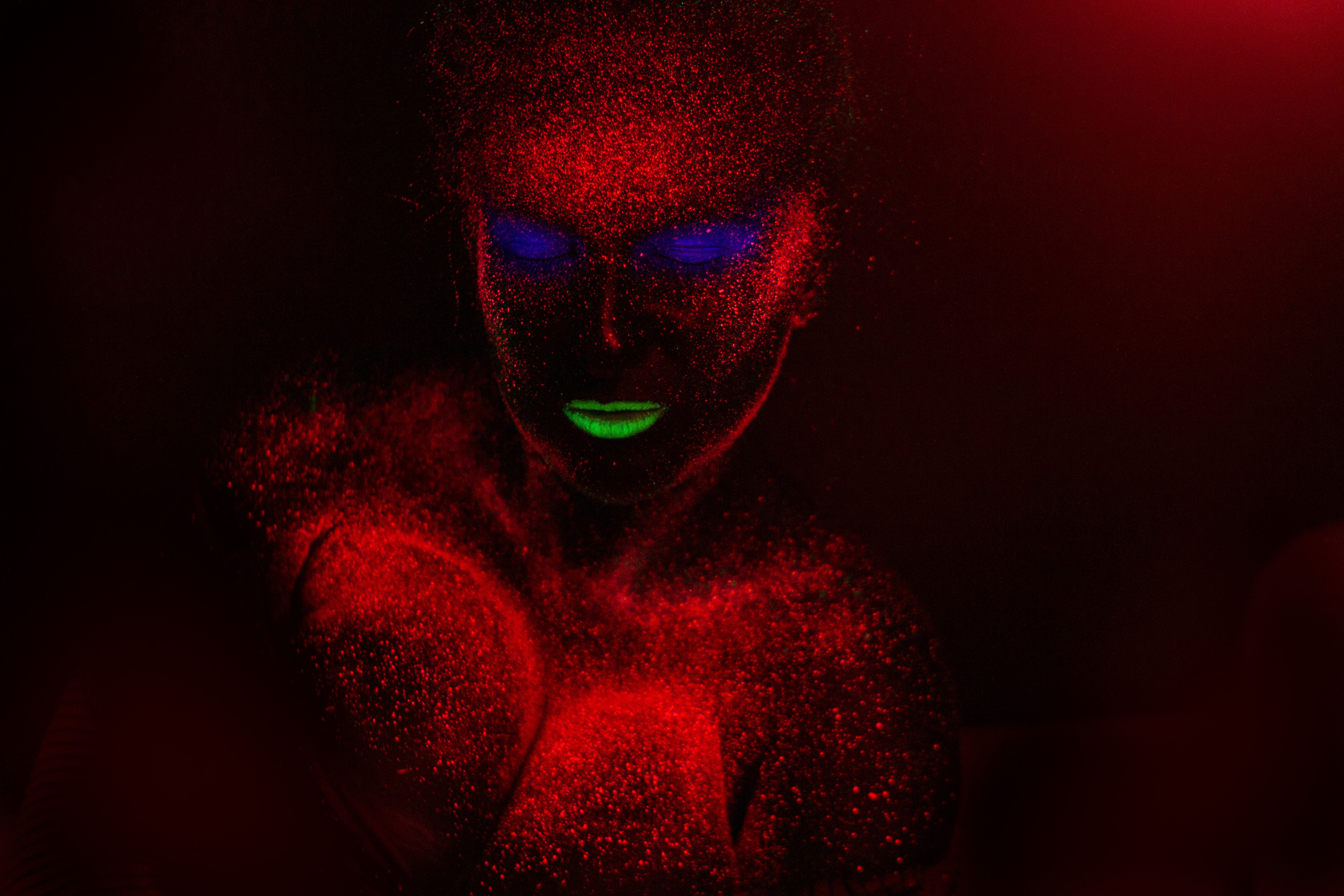 Космос Бодиарт. Фотограф Камчатка