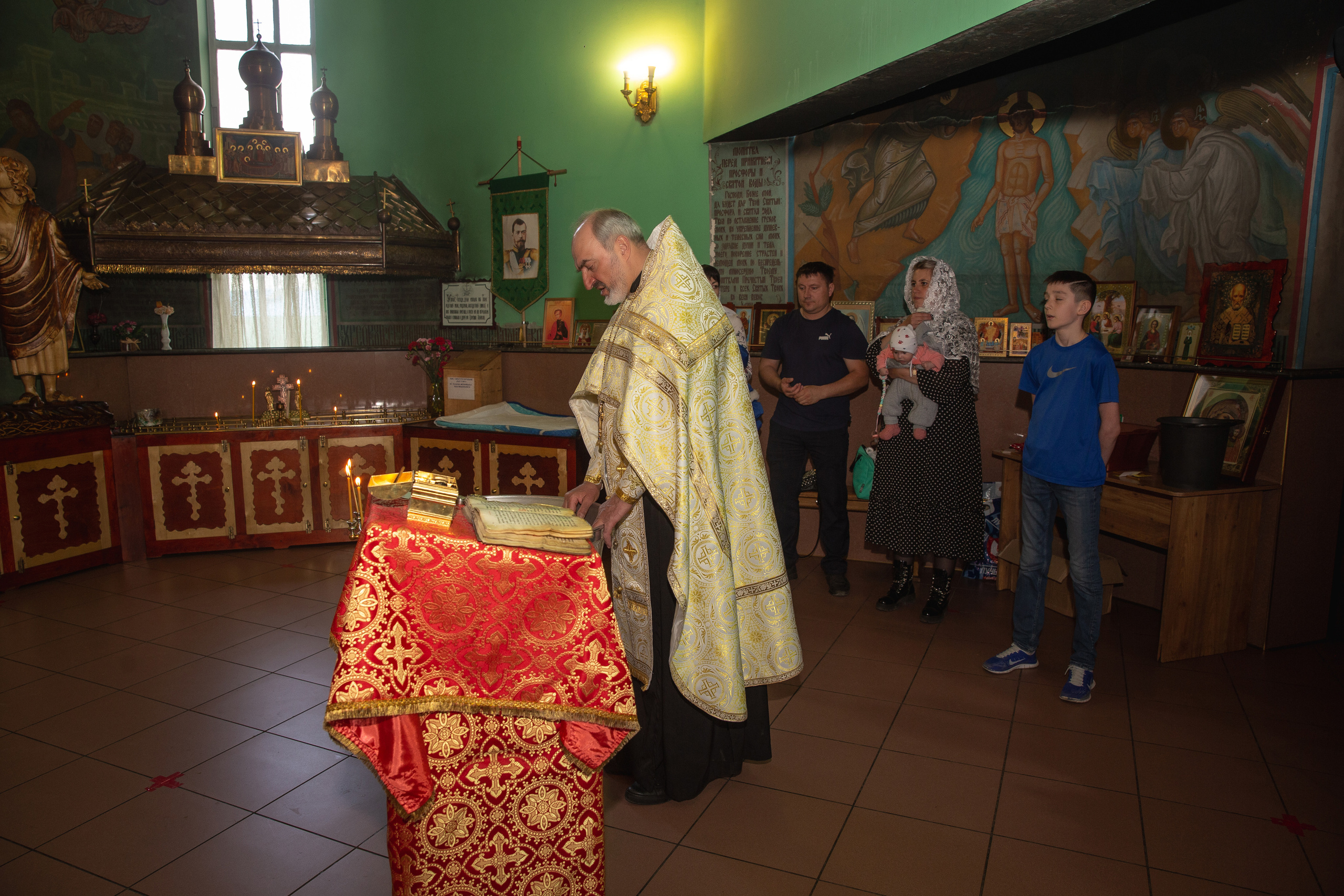 Крещения фотосессия. Фотограф Камчатка