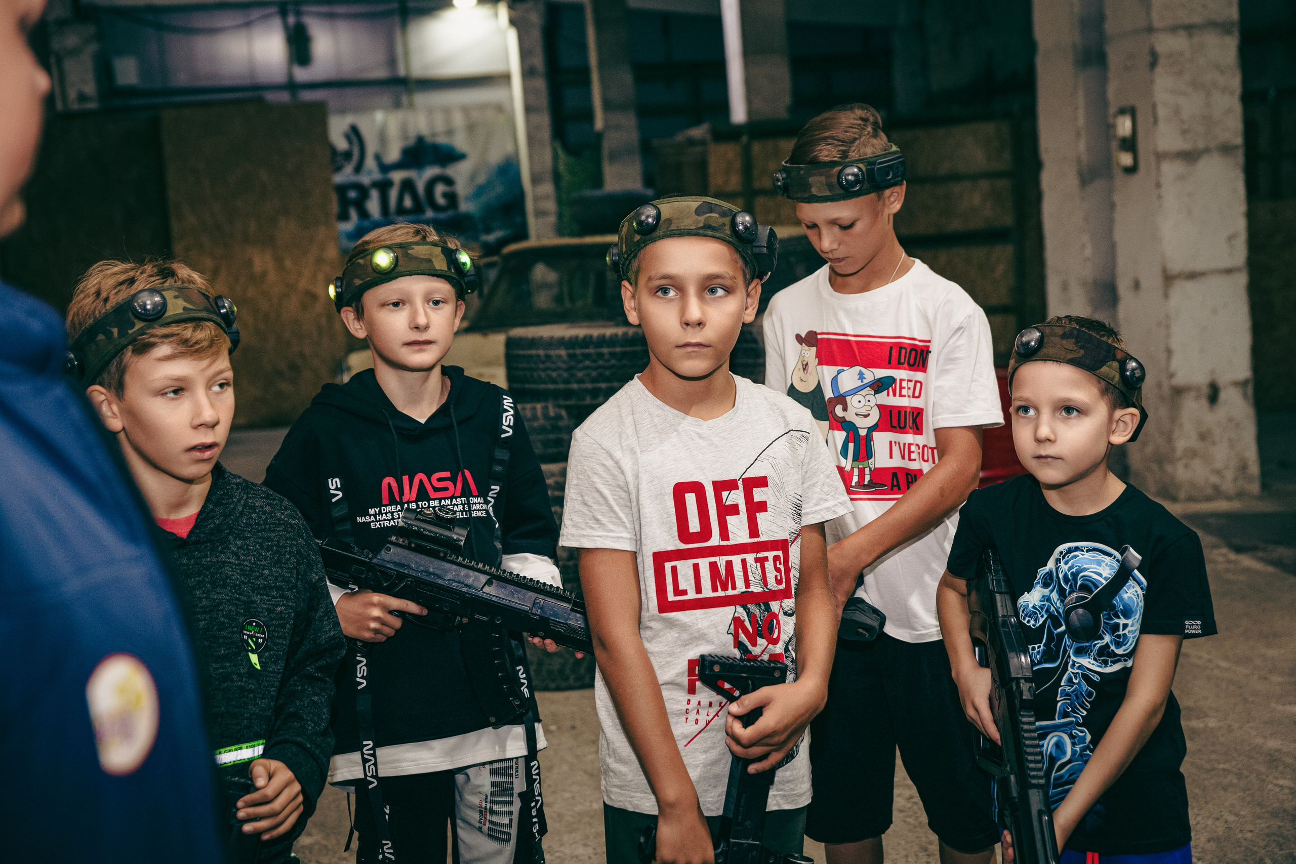 День рождение в лазертаг. Фотограф Камчатка