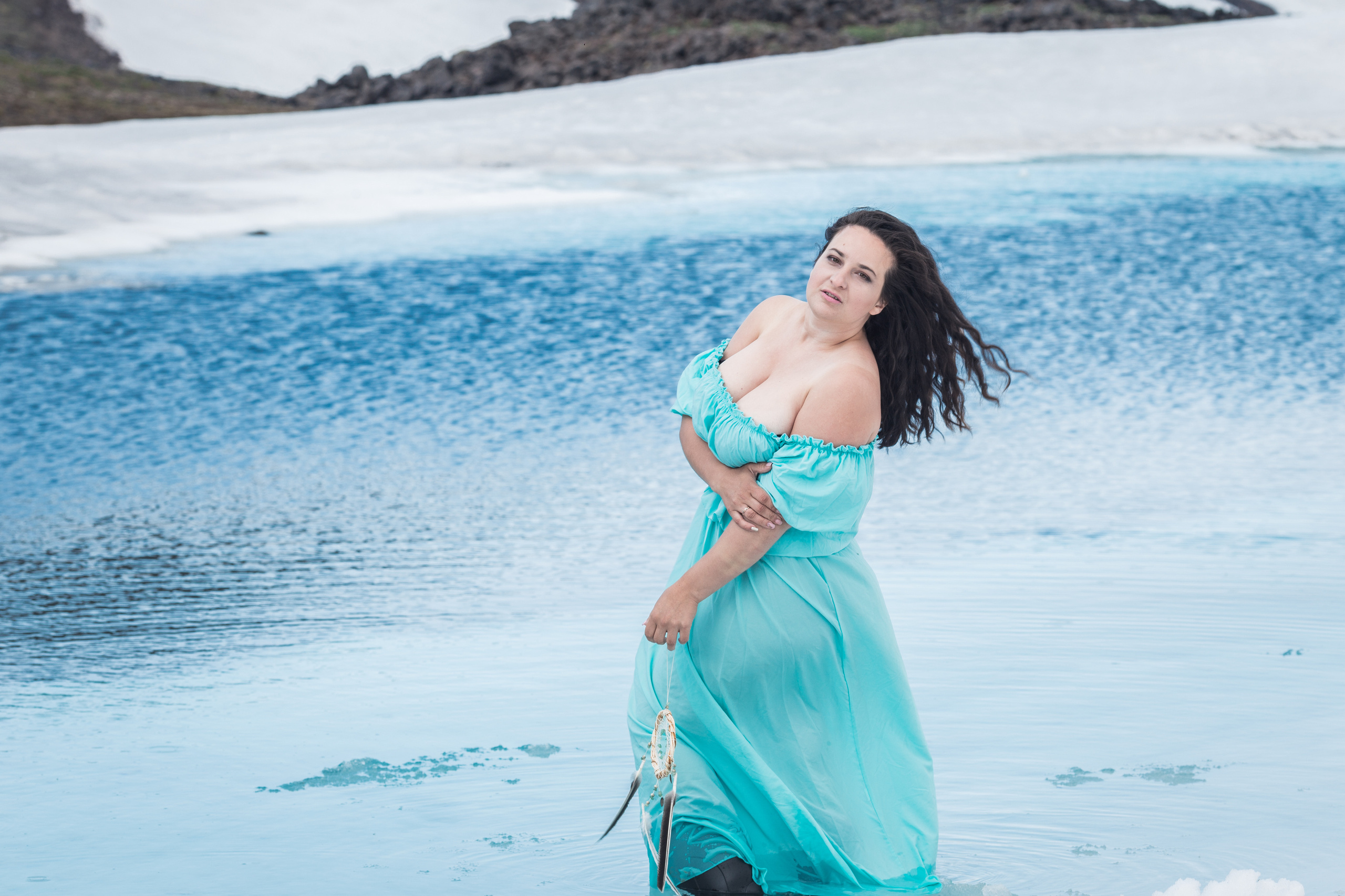 Фотоссесия «голубые озера». Фотограф Камчатка