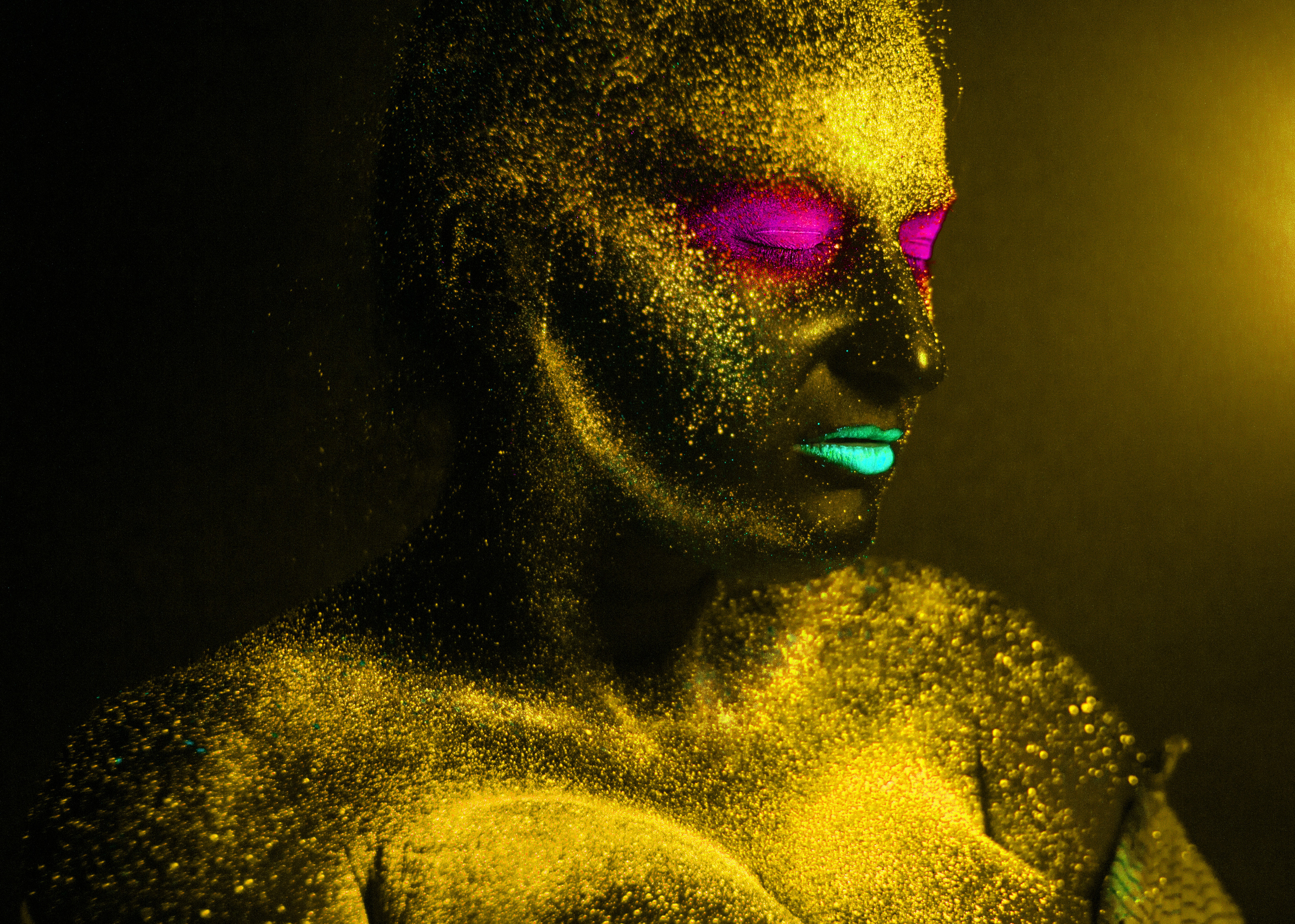 Космос Бодиарт. Фотограф Камчатка