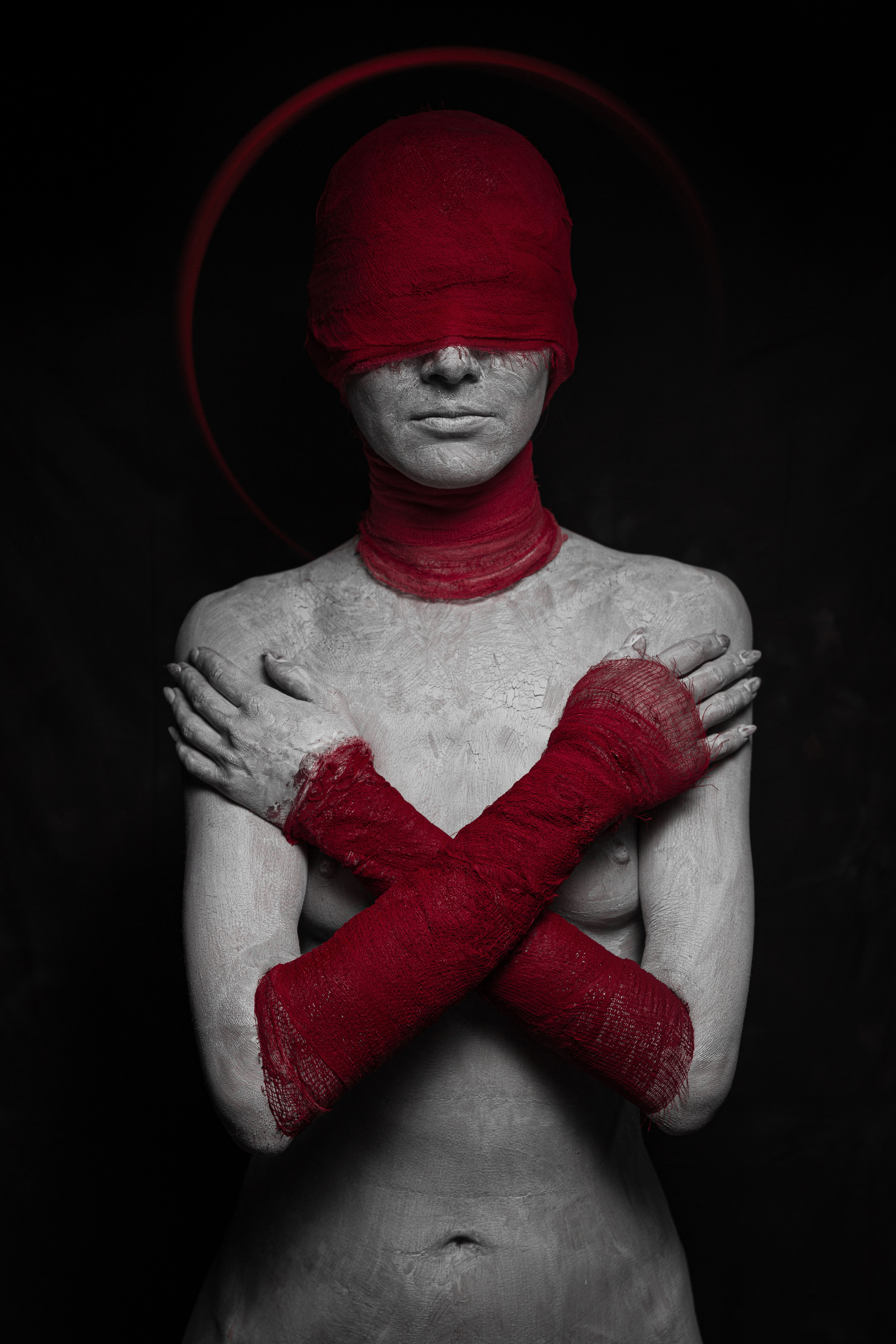 Бодиарт «скульптура». Фотограф Камчатка