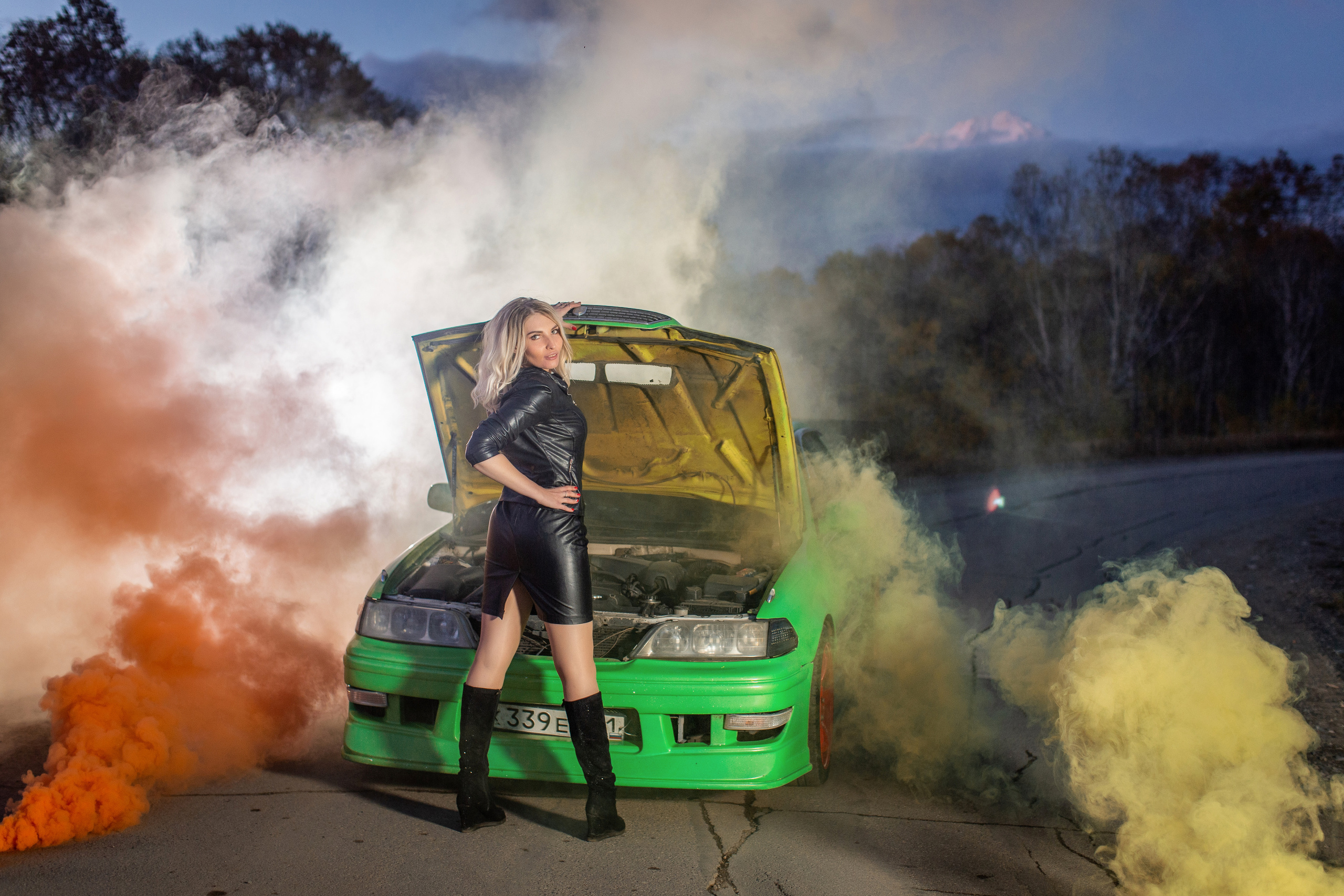 Зеленый марк. Фотограф Камчатка