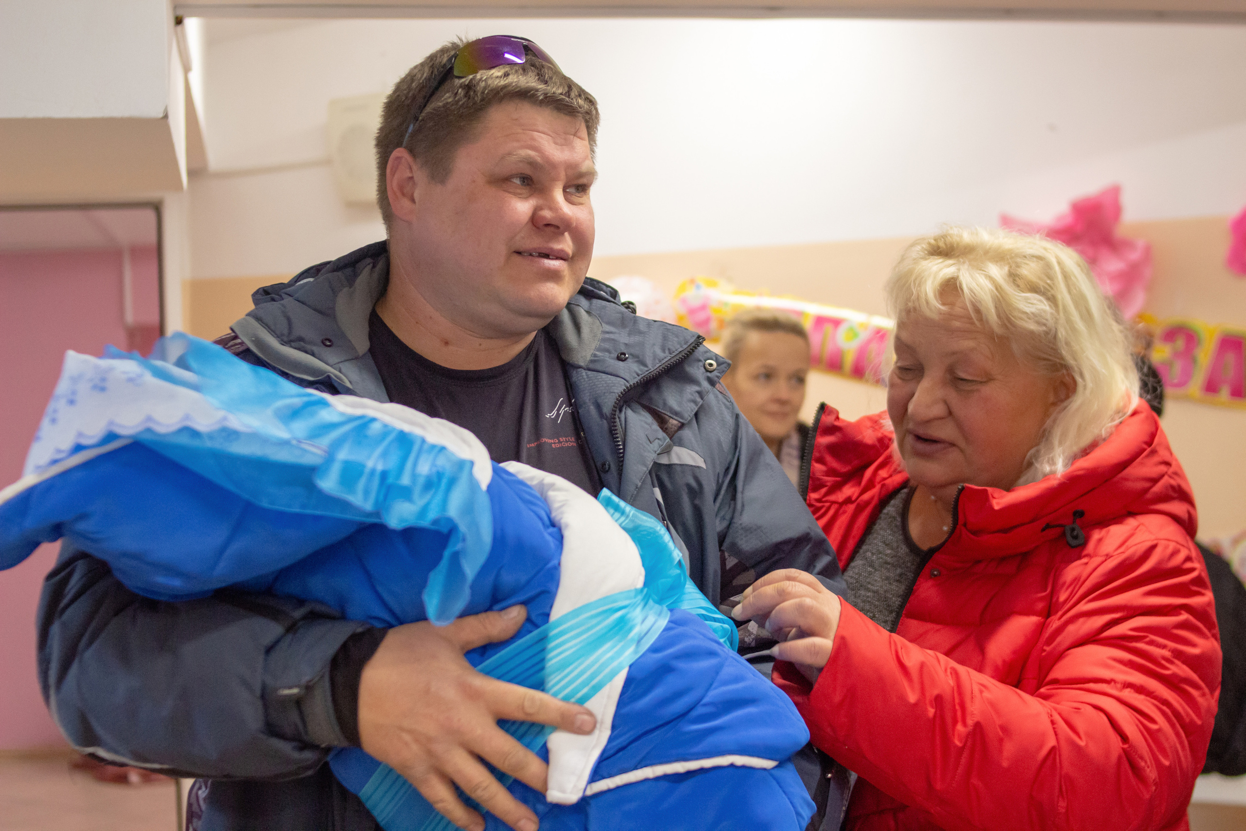 Выписки из роддома. Фотограф Камчатка