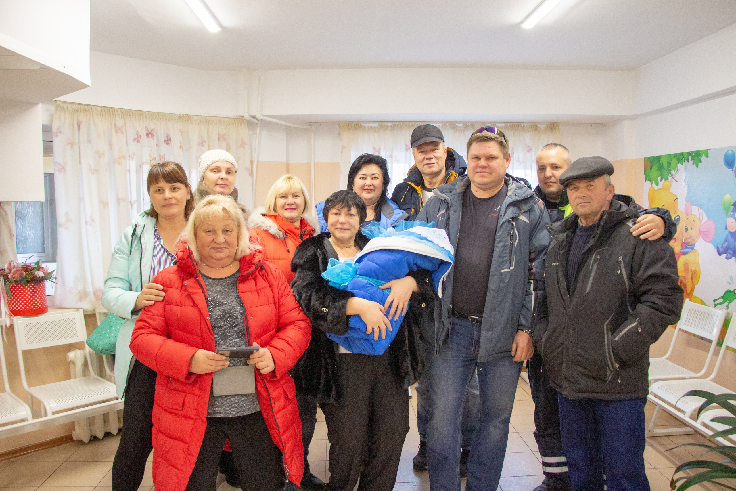 Выписки из роддома. Фотограф Камчатка