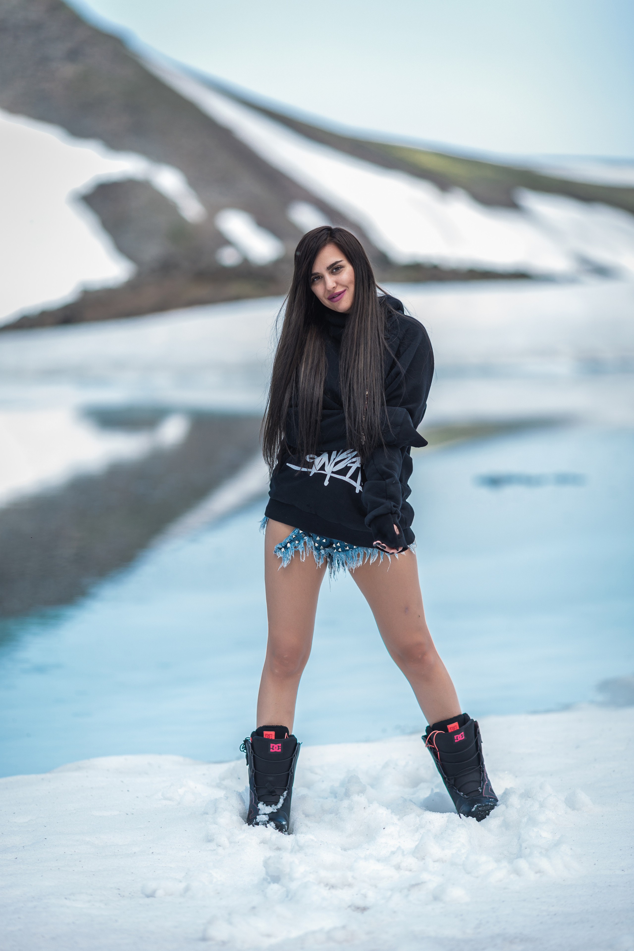 Фотоссесия «голубые озера». Фотограф Камчатка