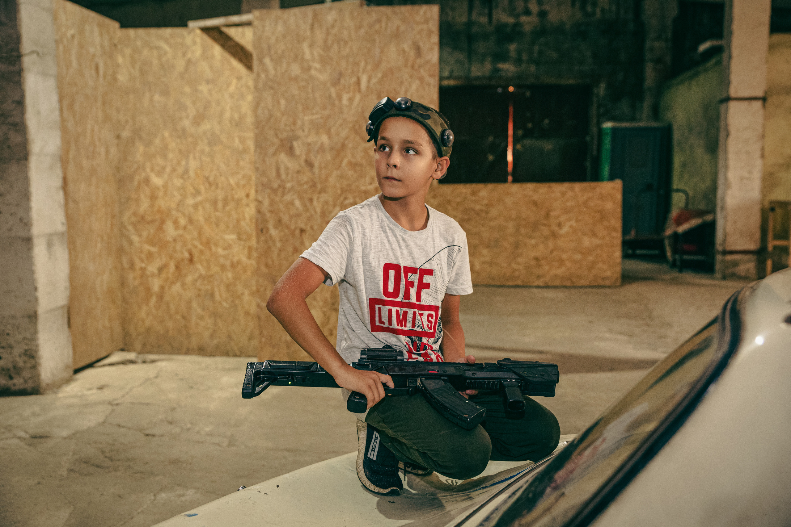 День рождение в лазертаг. Фотограф Камчатка