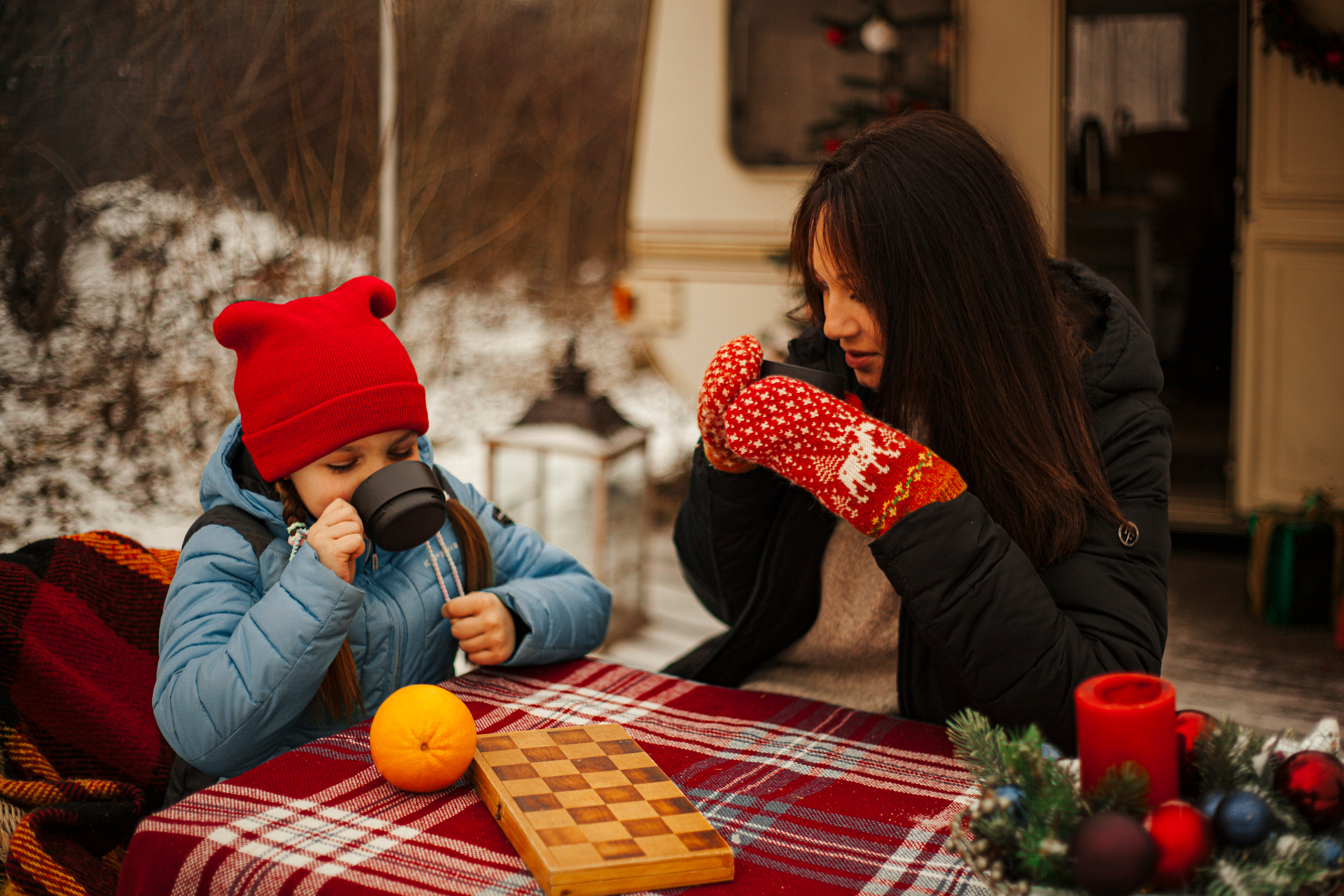 Зимний кемпинг. Фотограф Анастасия Аветян. Санкт-Петербург