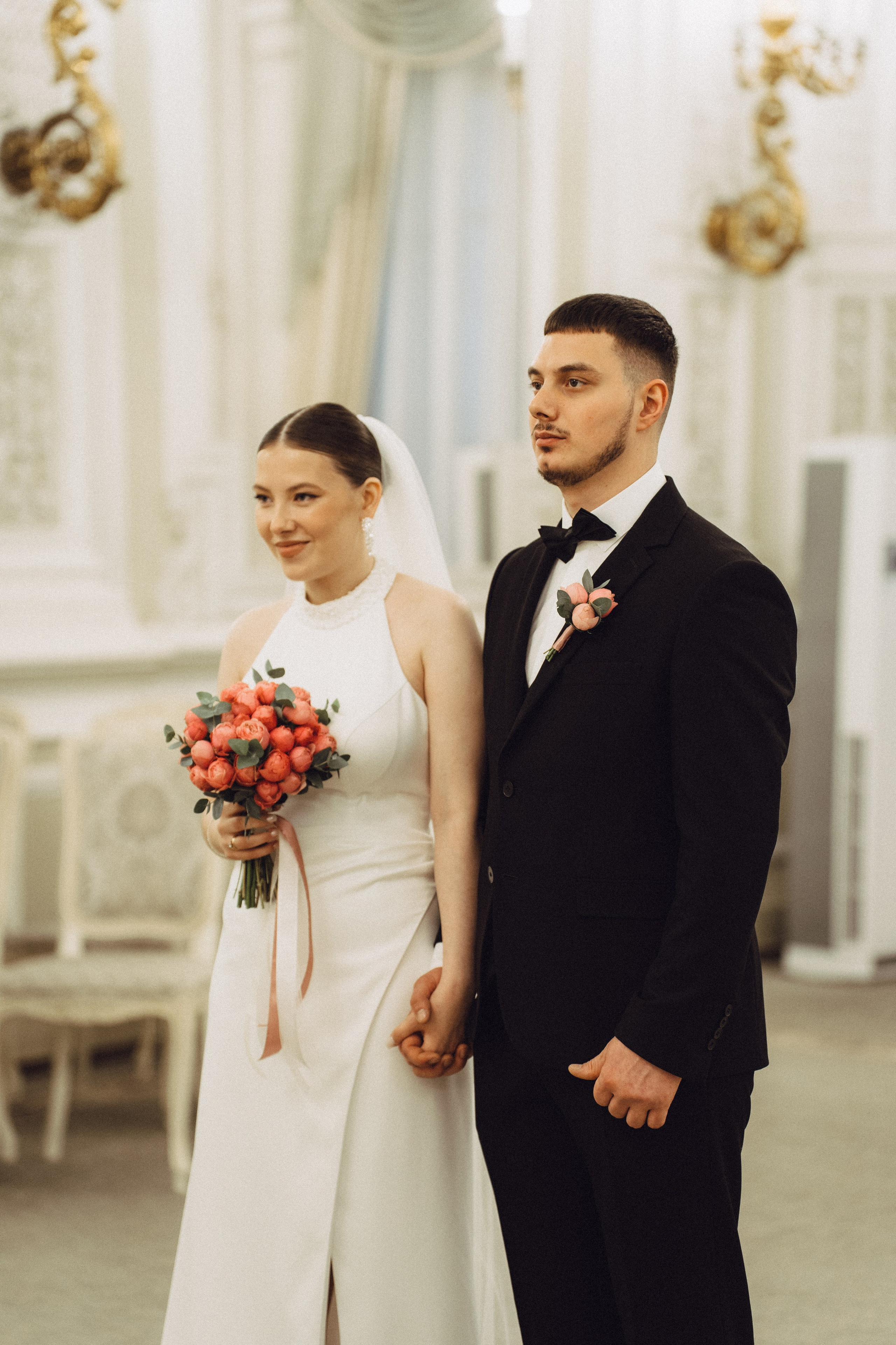 СВАДЕБНАЯ СЬЕМКА В ПЕВОМ ДВОРЦЕ БРАКОСОЧЕТАНИЯ. Профессиональный фотограф, Санкт-Петербург — Виктория Богомолова