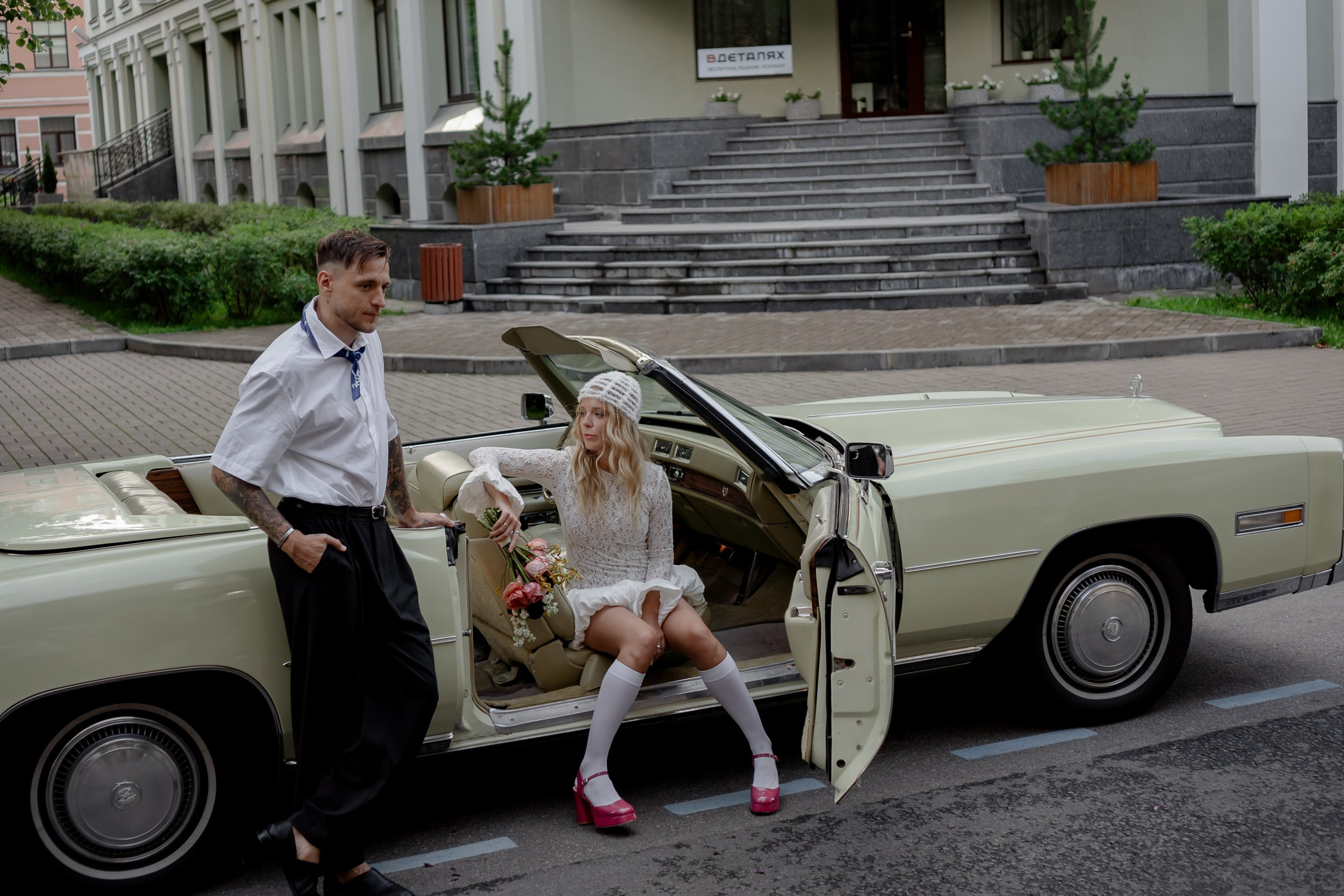 СВАДЕБНАЯ СЬЕМКА С КАБРИОЛЕТОМ В САНТК-ПЕТЕРБУРГЕ НА ПЕТРОГРАДКЕ В ОТЕЛЕ ПАНОРАМИКА. Профессиональный фотограф, Санкт-Петербург — Виктория Богомолова