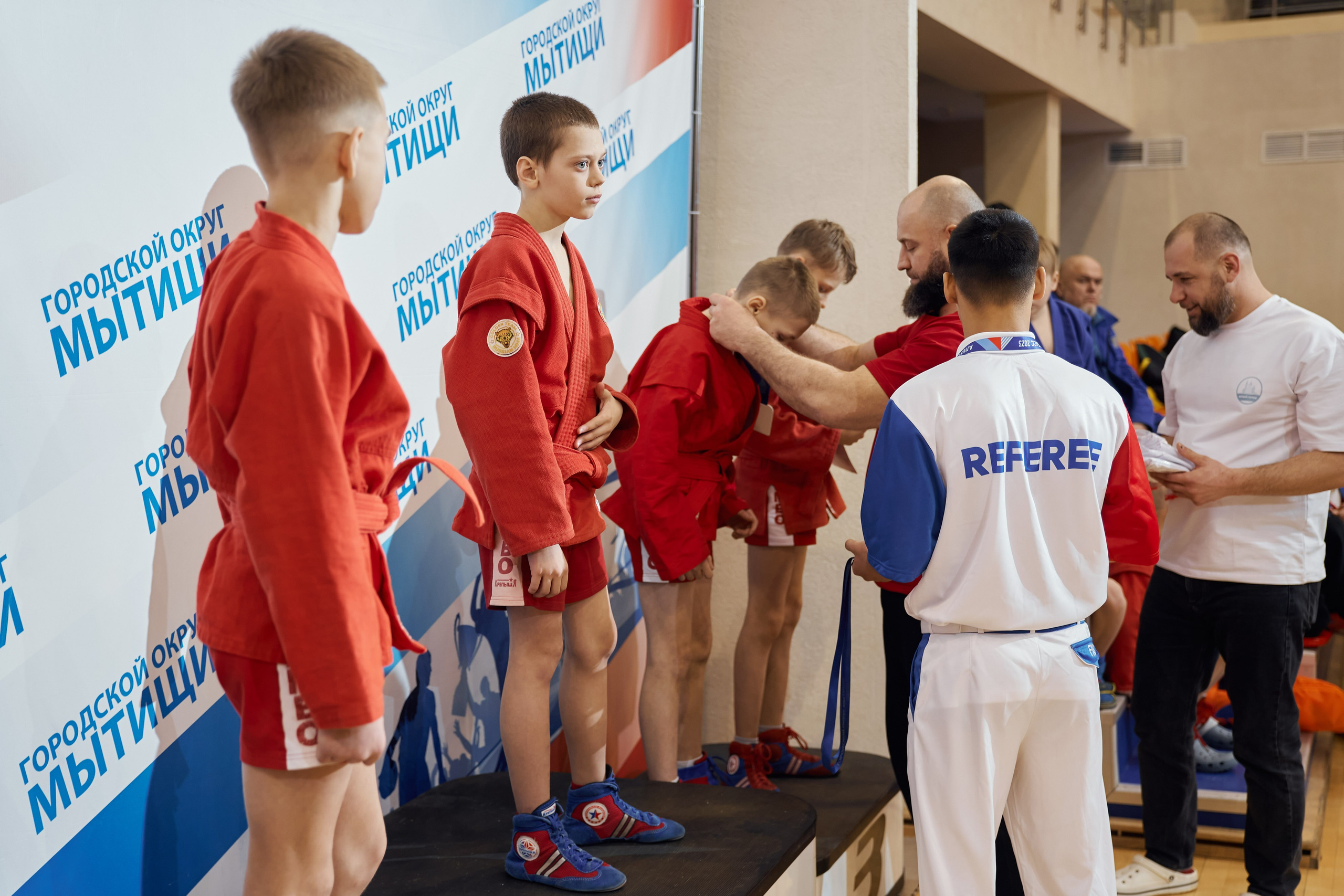 Чемпионат по самбо в Мытищах среди юношей — 2025 год