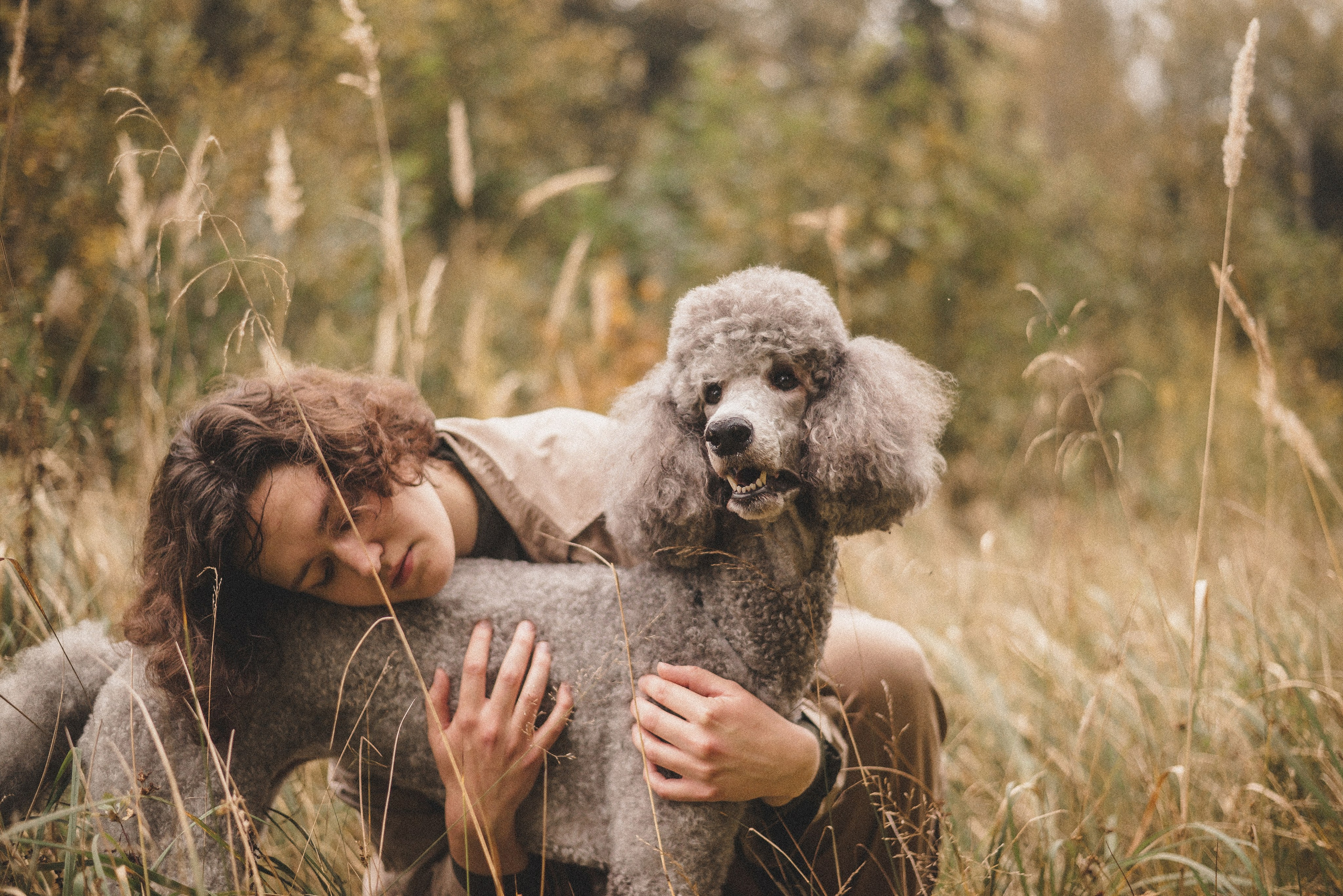 Алёна и Смоки. Фотограф-анималист Богданова Полина