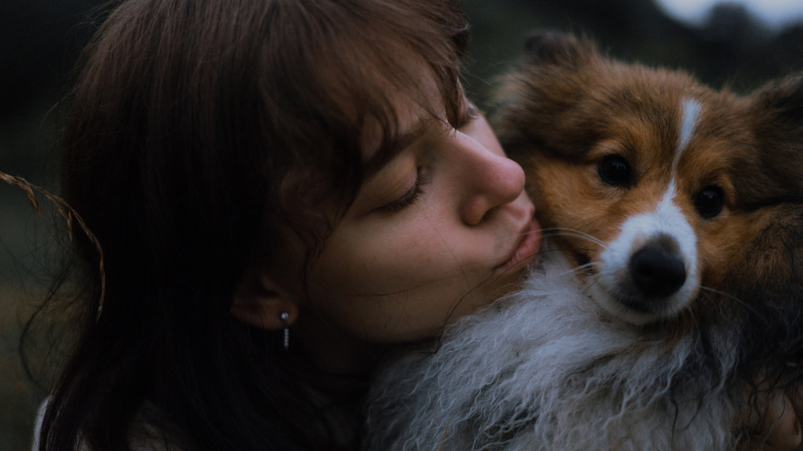 Аня и Скай. Фотограф-анималист Богданова Полина
