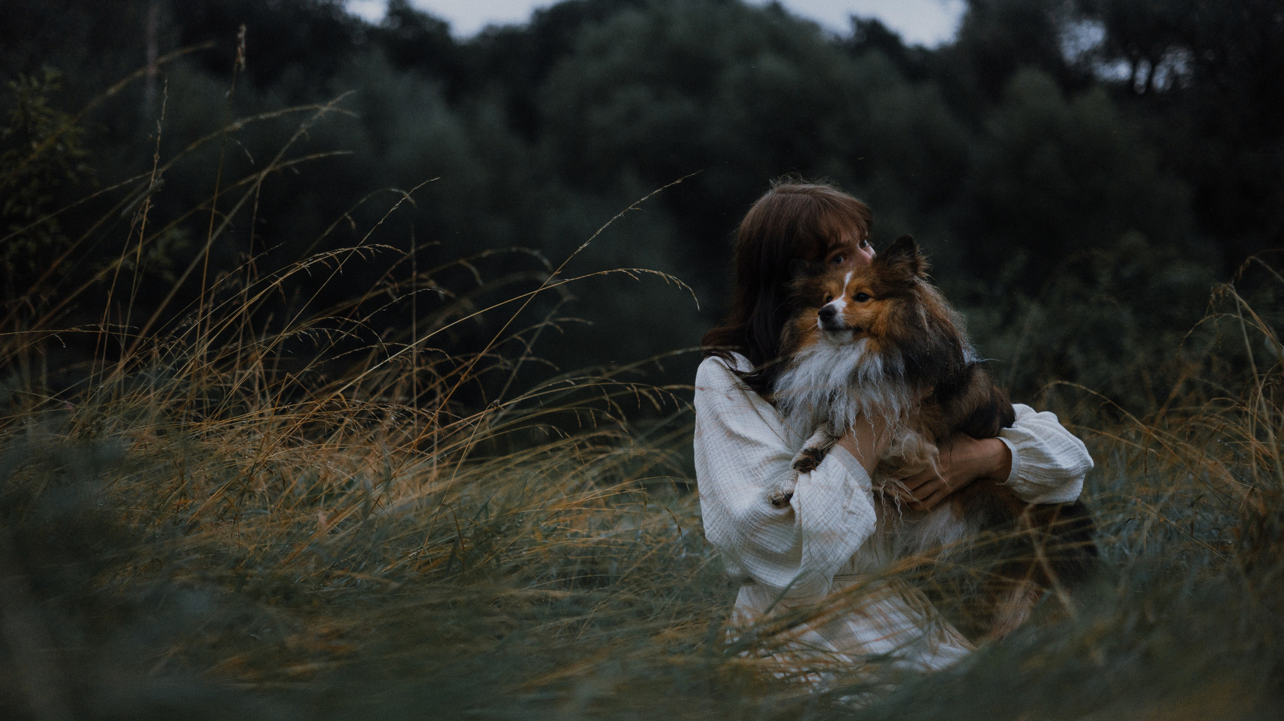Аня и Скай. Фотограф-анималист Богданова Полина