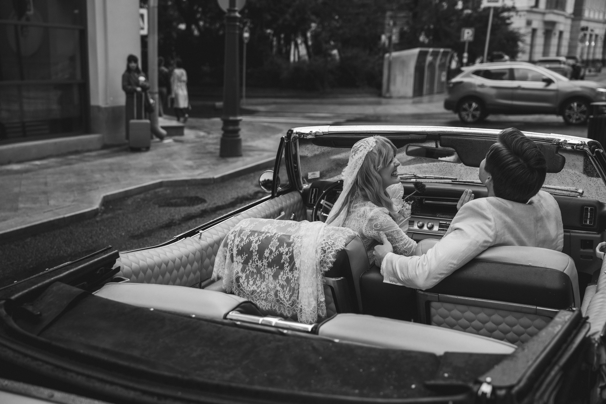 В ♡ В— Cadillac на патриках. Свадебный и портретный фотограф в Москве, Светлана Янковая