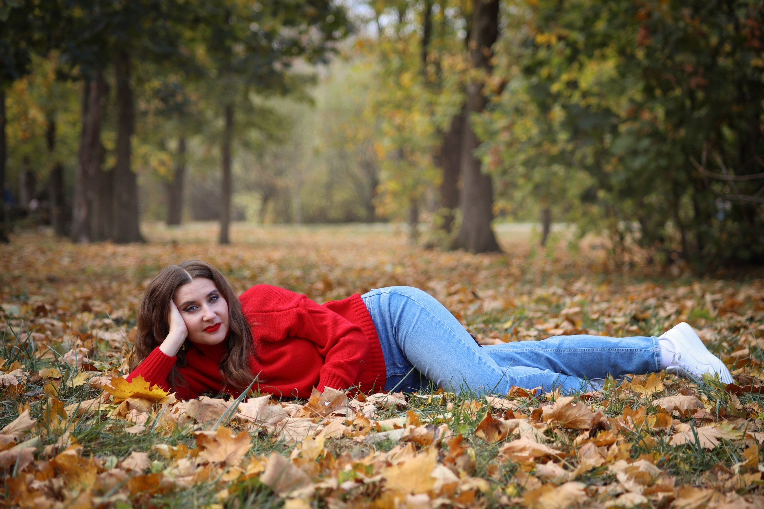 Женская съёмка в парке. Женский, детский, семейный фотограф в Краснодаре Юлия Избенко