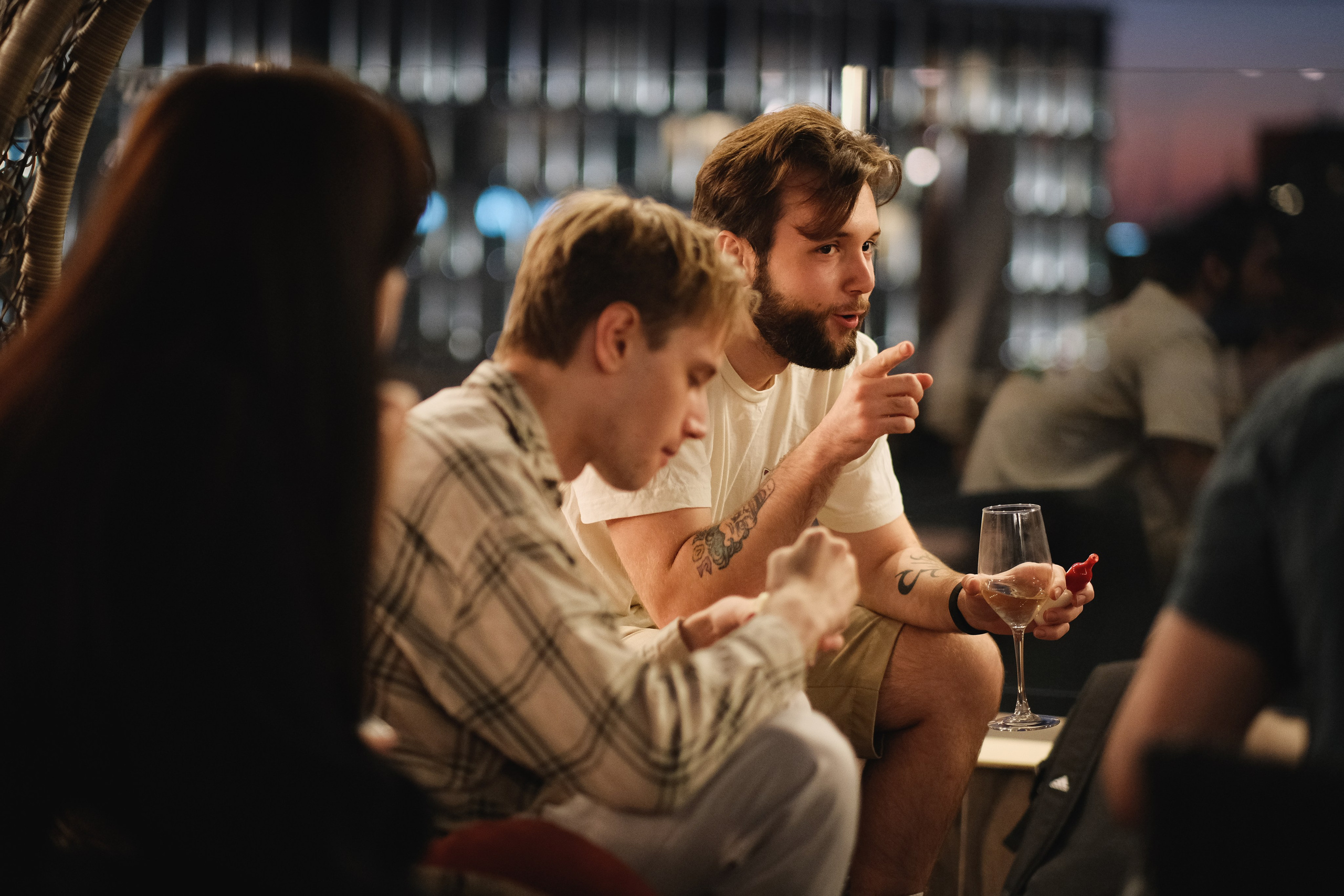 Вечеринка на крыше в Москве. Фотограф Михаил Ерохин | Москва