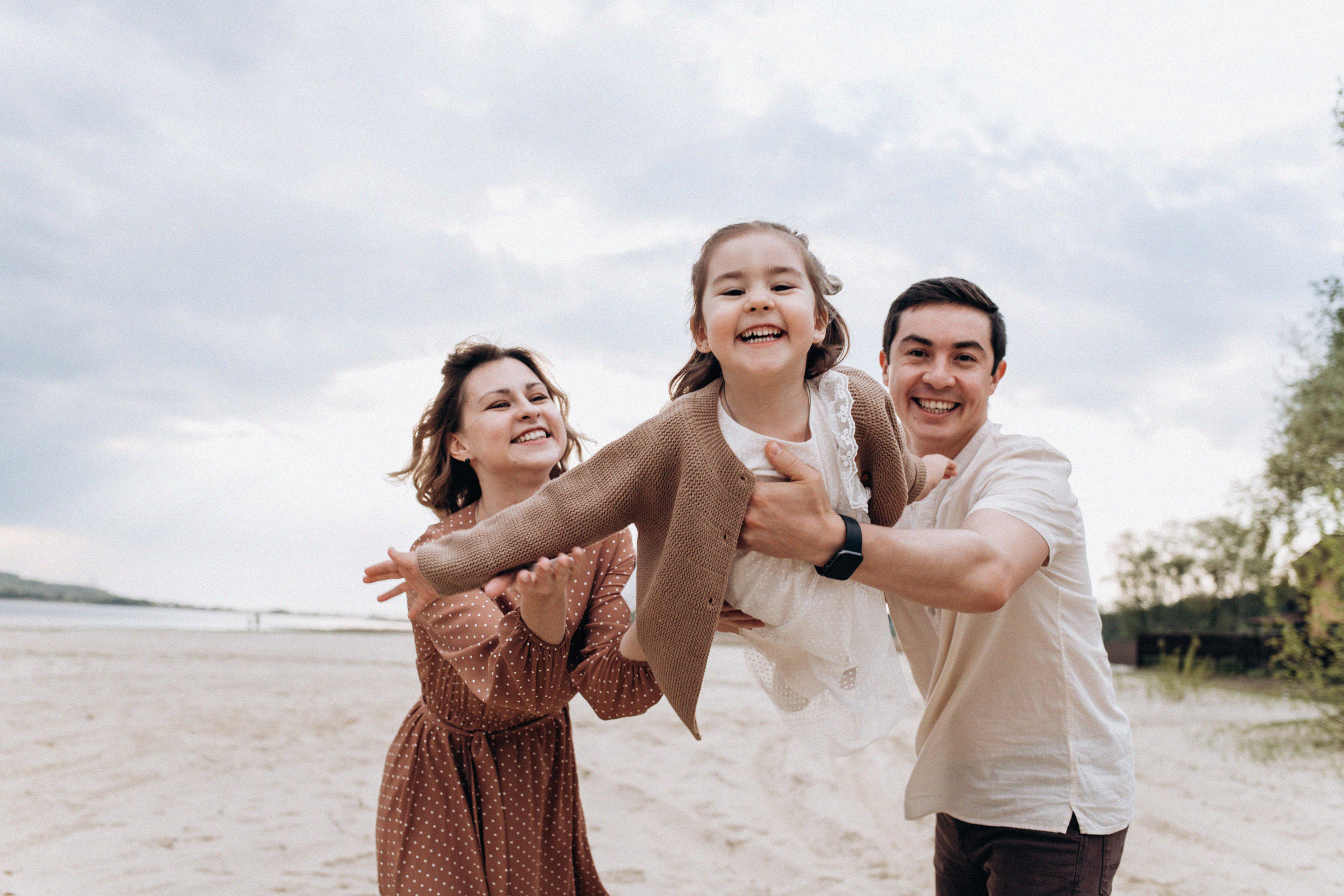 Наташа, Ришат и маленькая Злата. Семейный фотограф Виолла Платонова Белгород