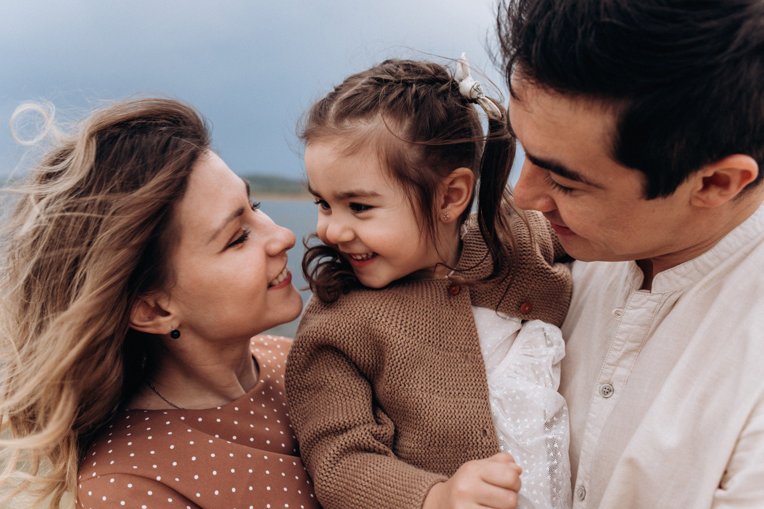 Наташа, Ришат и маленькая Злата. Семейный фотограф Виолла Платонова Белгород