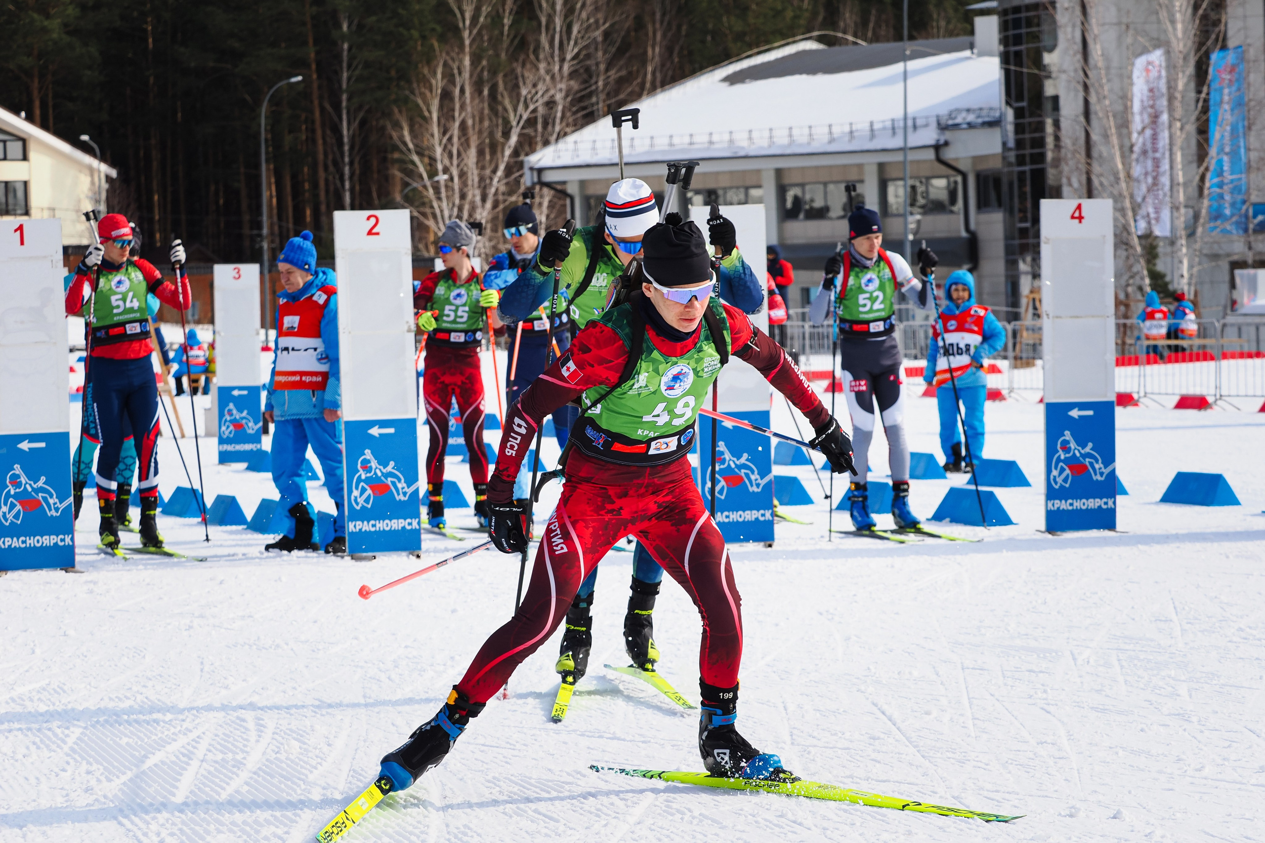 Биатлон / Первенство России. Репортажный фотограф Алексей Козьмин