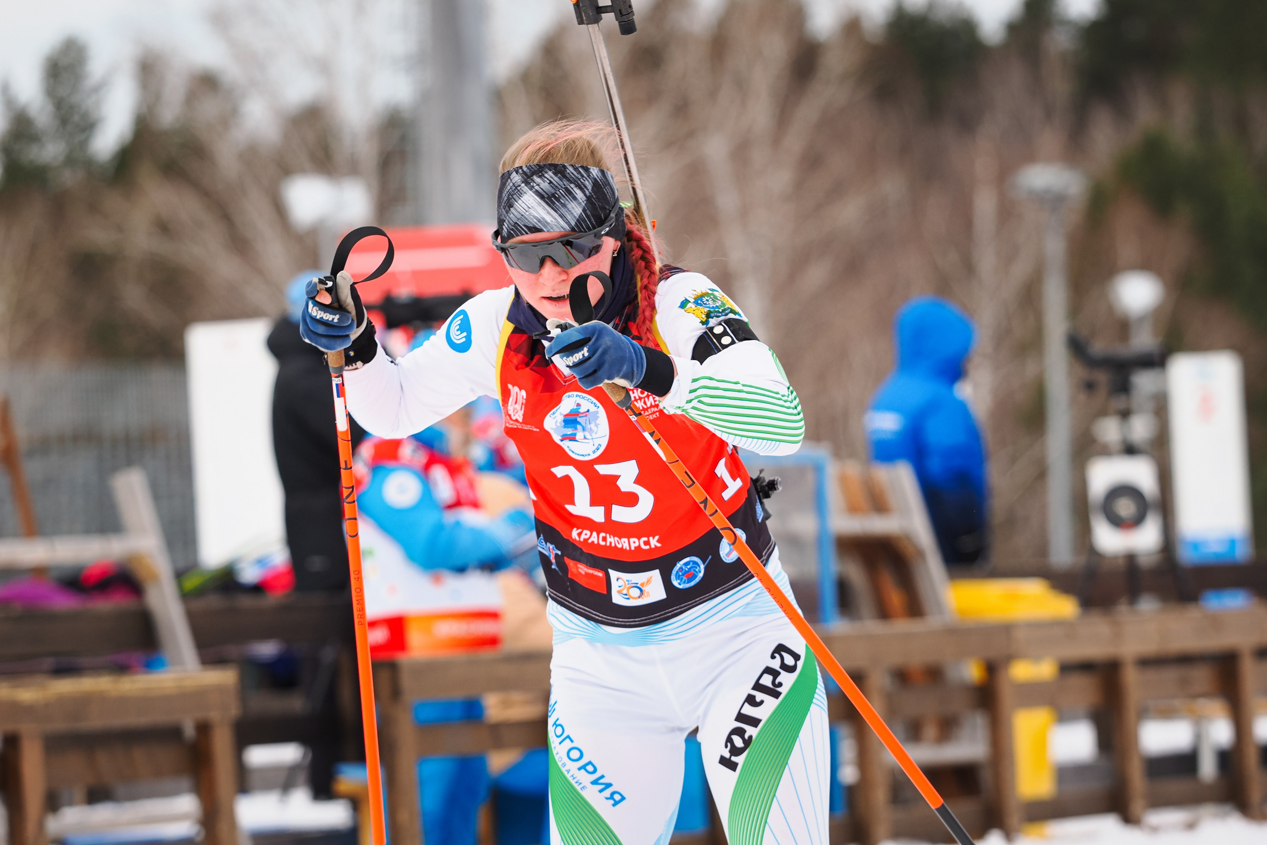 Биатлон / Первенство России. Репортажный фотограф Алексей Козьмин