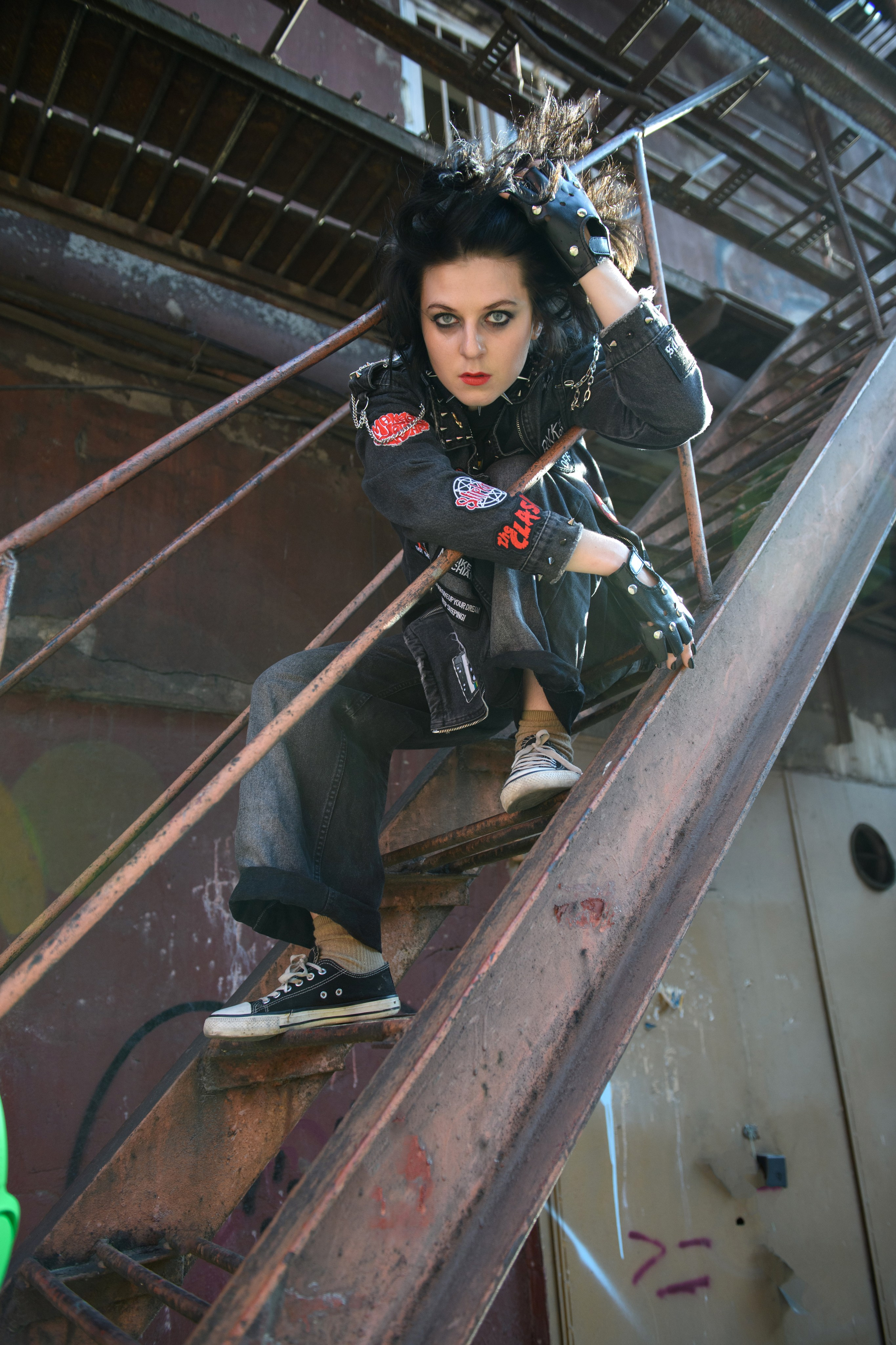 Неформалы. Виктория. Организация и проведение фотосъемок в Санкт-Петербурге. Фотограф Смирягин Илья